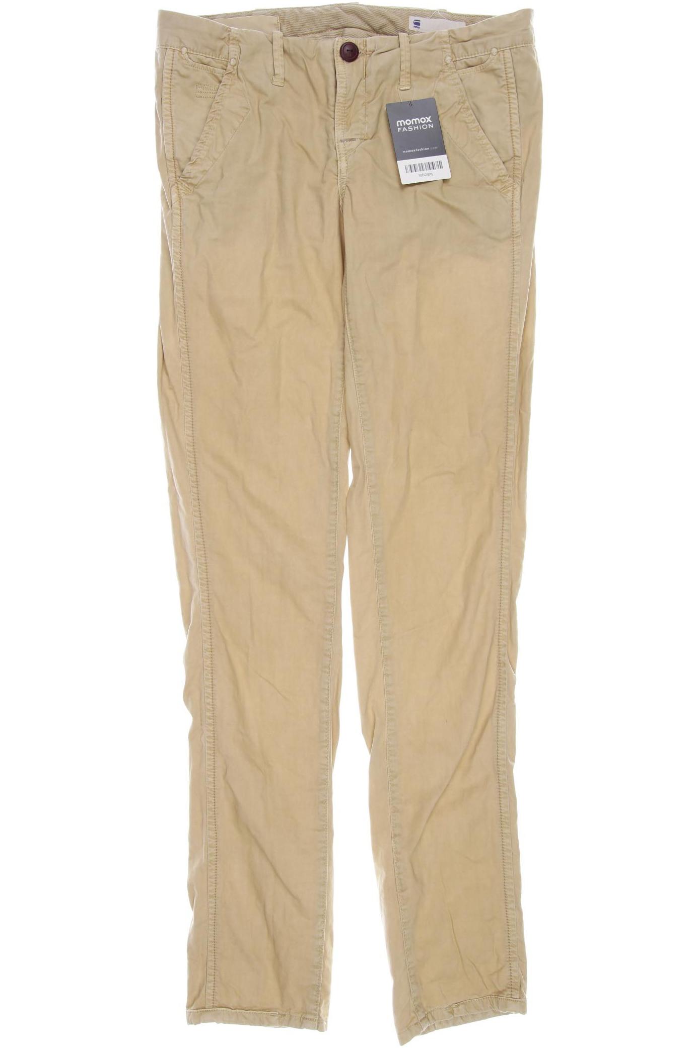 

G STAR RAW Damen Stoffhose, beige