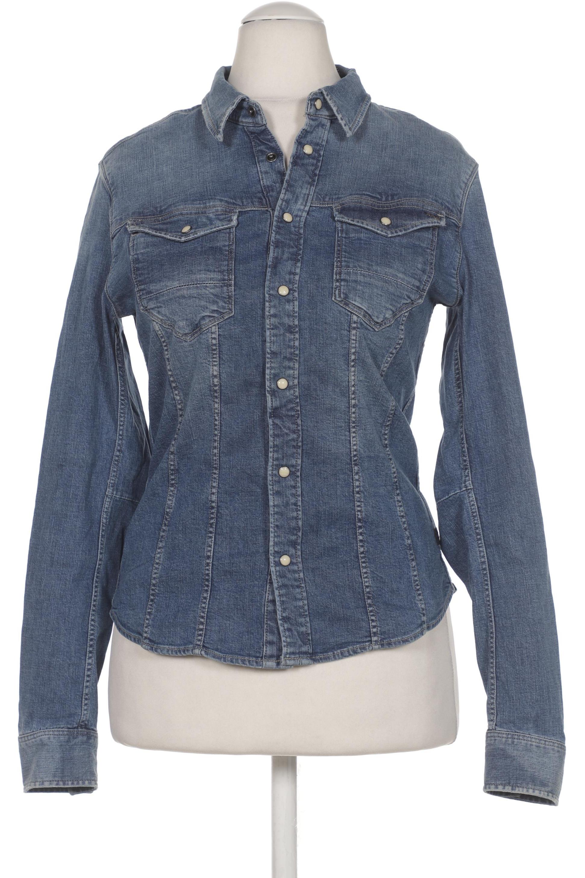 

G Star RAW Damen Bluse, blau, Gr. 36