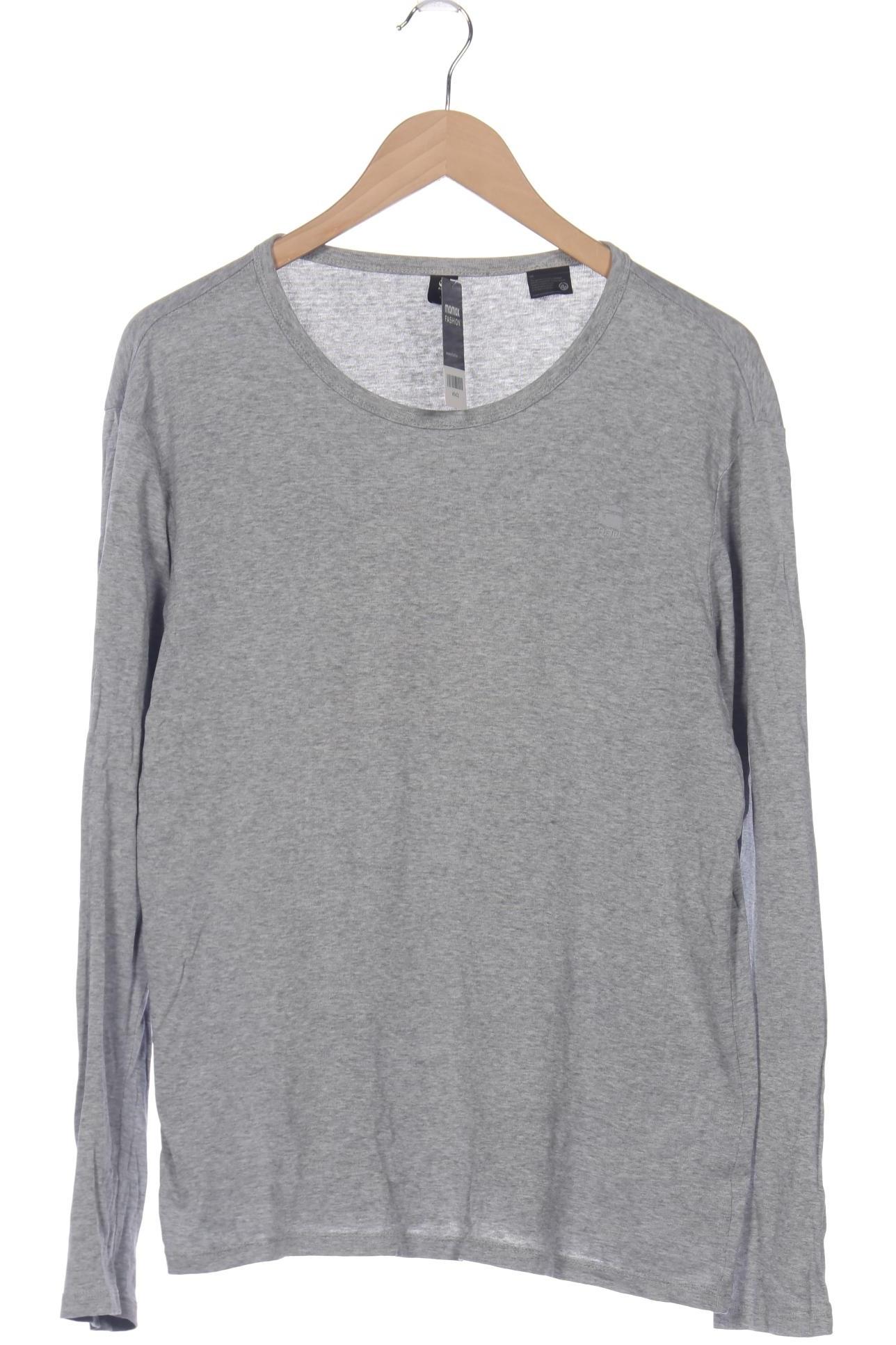 

G Star RAW Herren Langarmshirt, grau, Gr. 52