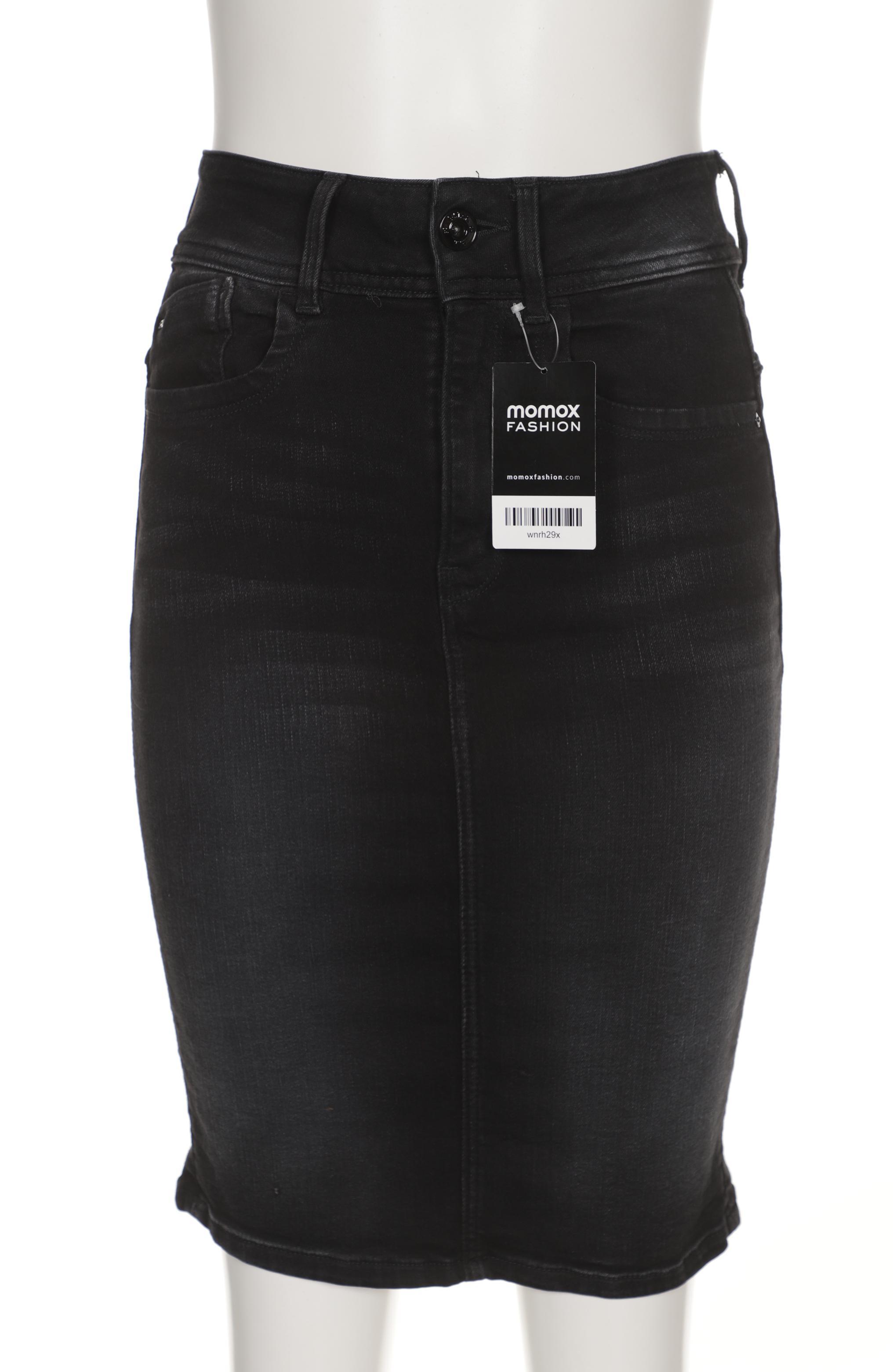 

G-STAR RAW Damen Rock, schwarz