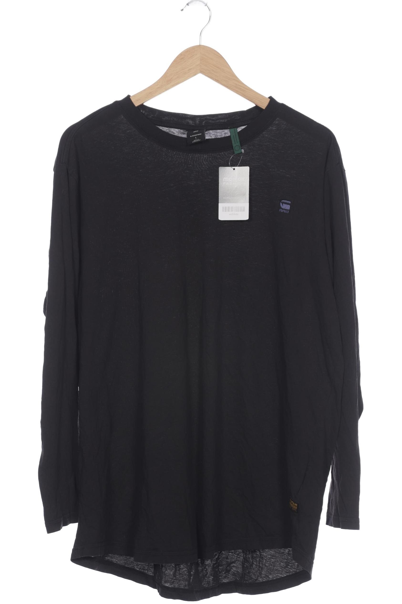 

G Star RAW Herren Langarmshirt, schwarz, Gr. 52
