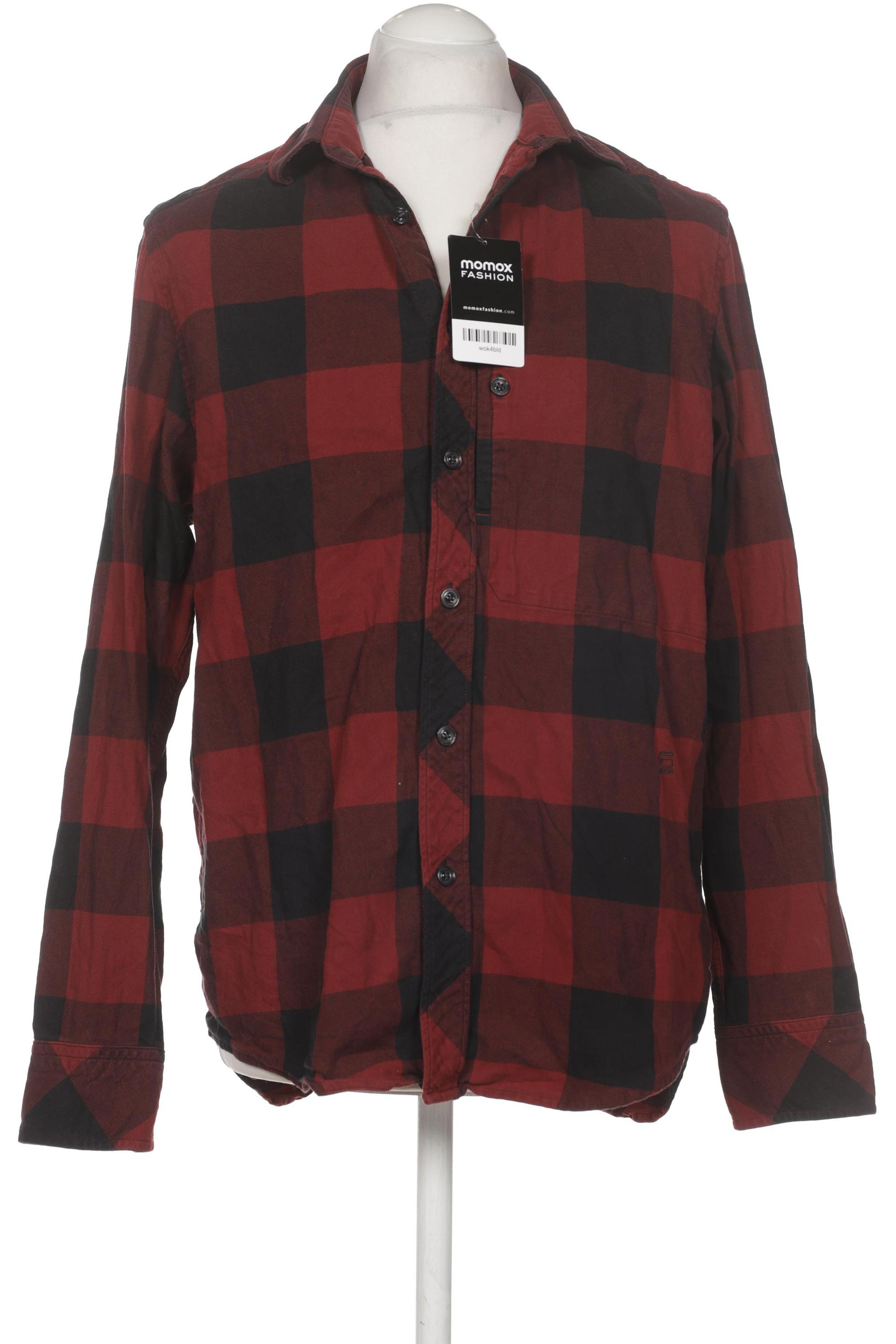 

G Star RAW Herren Hemd, rot, Gr. 52