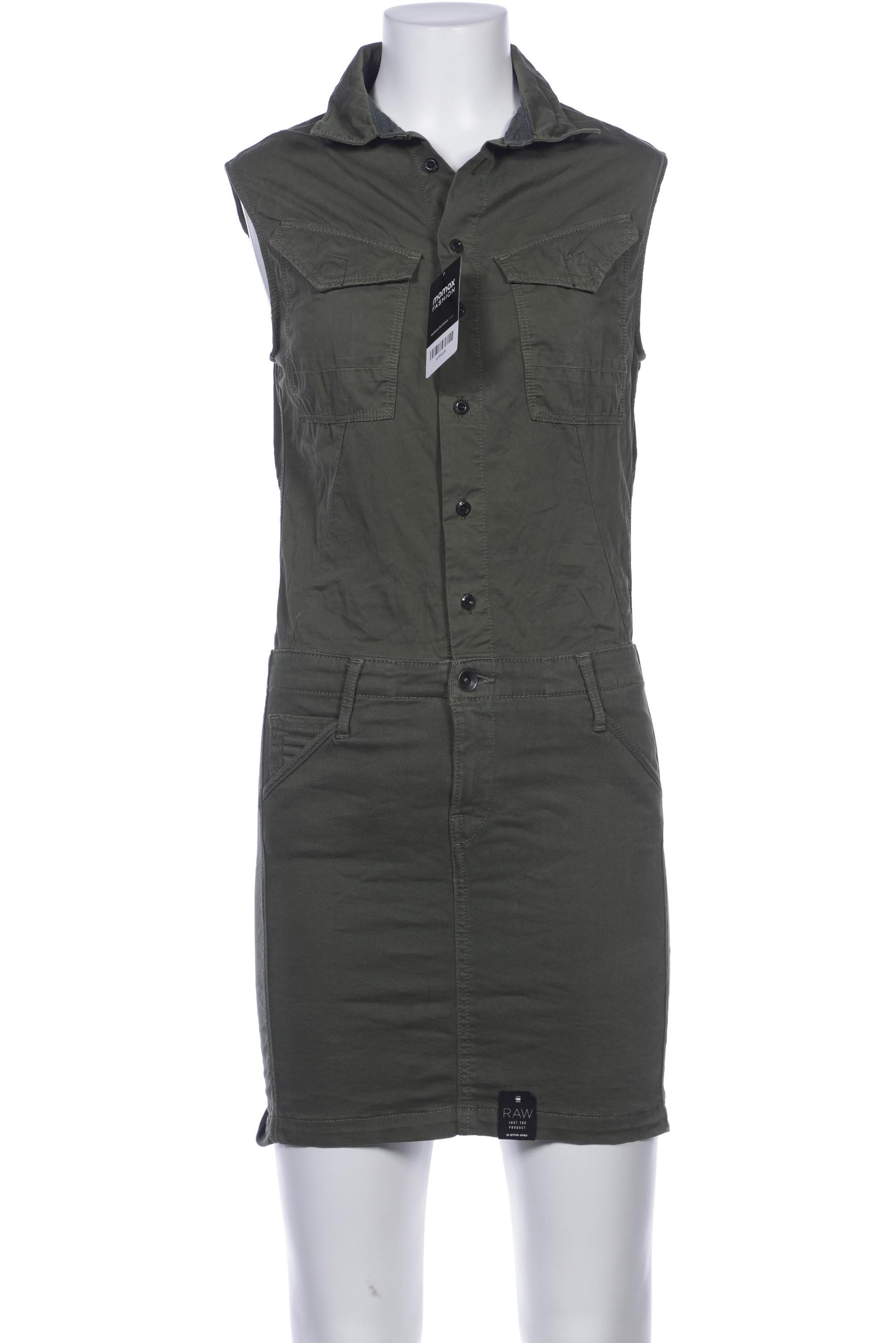 

G Star RAW Damen Kleid, grün, Gr. 34