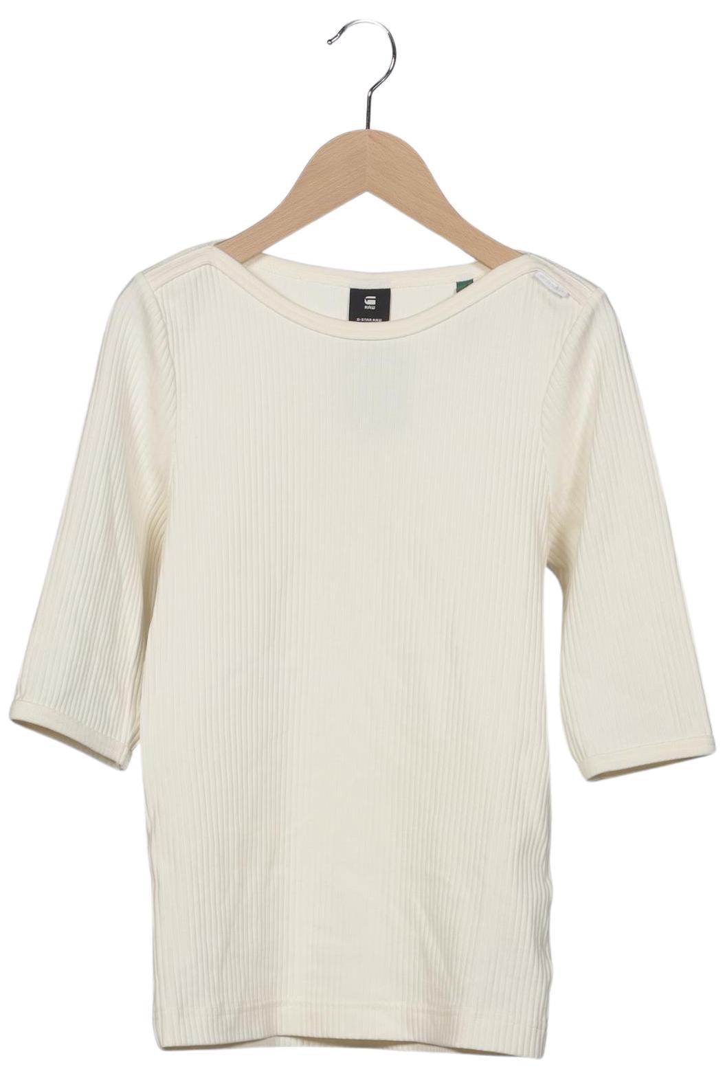 

G Star RAW Damen T-Shirt, cremeweiß, Gr. 36