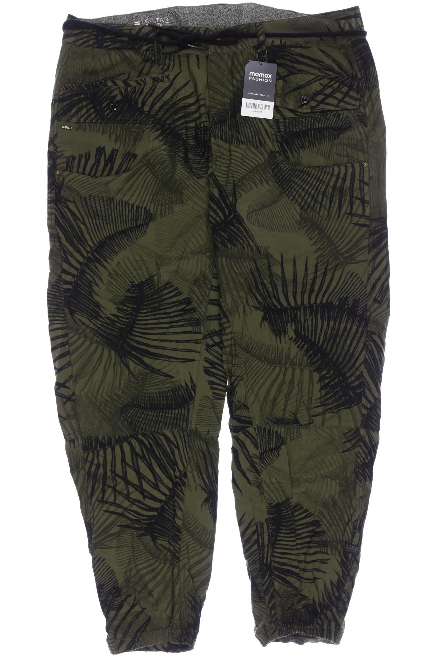 

G Star RAW Damen Stoffhose, grün, Gr. 33