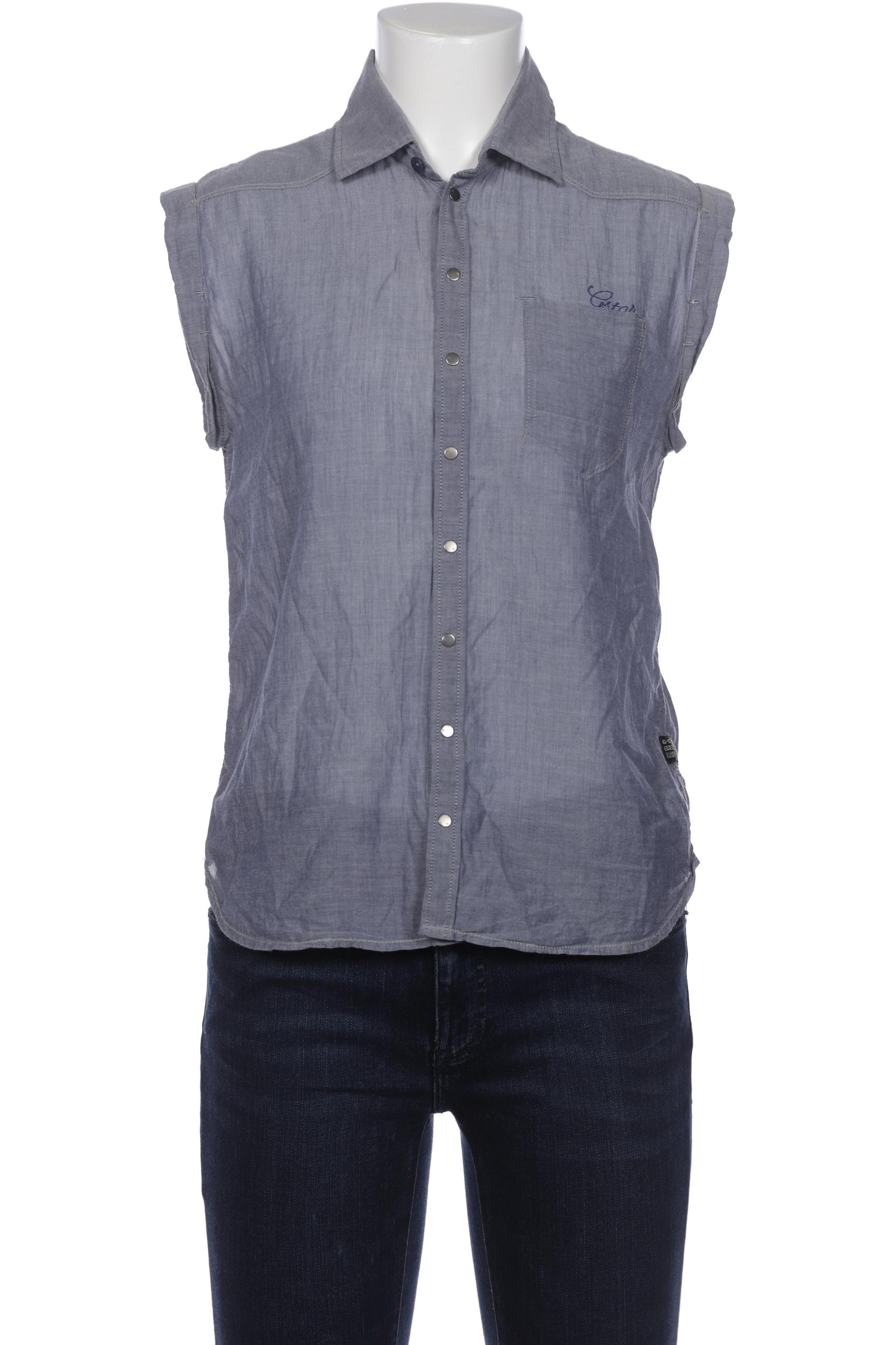

G Star RAW Damen Bluse, blau, Gr. 36