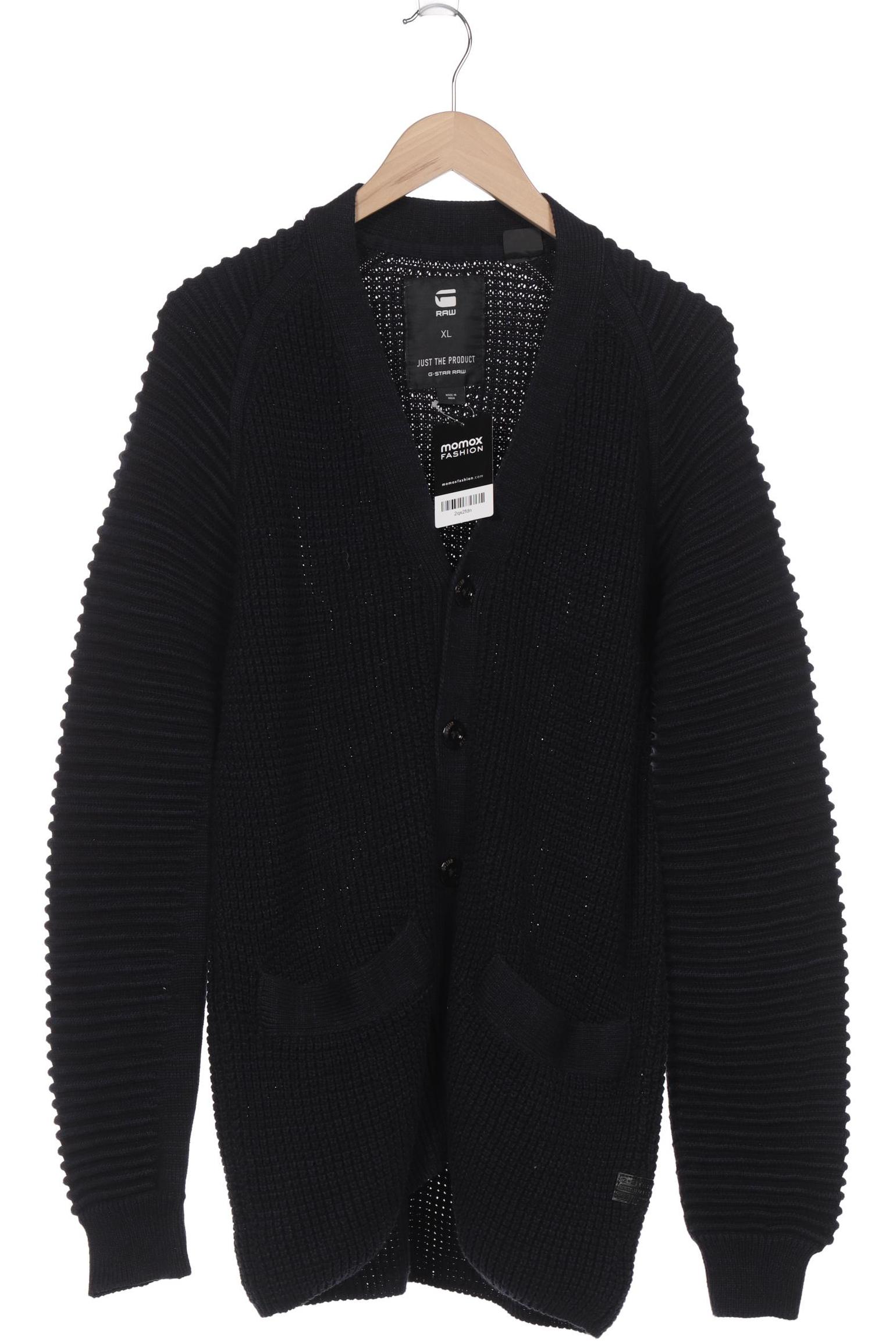 

G-STAR RAW Herren Strickjacke, marineblau