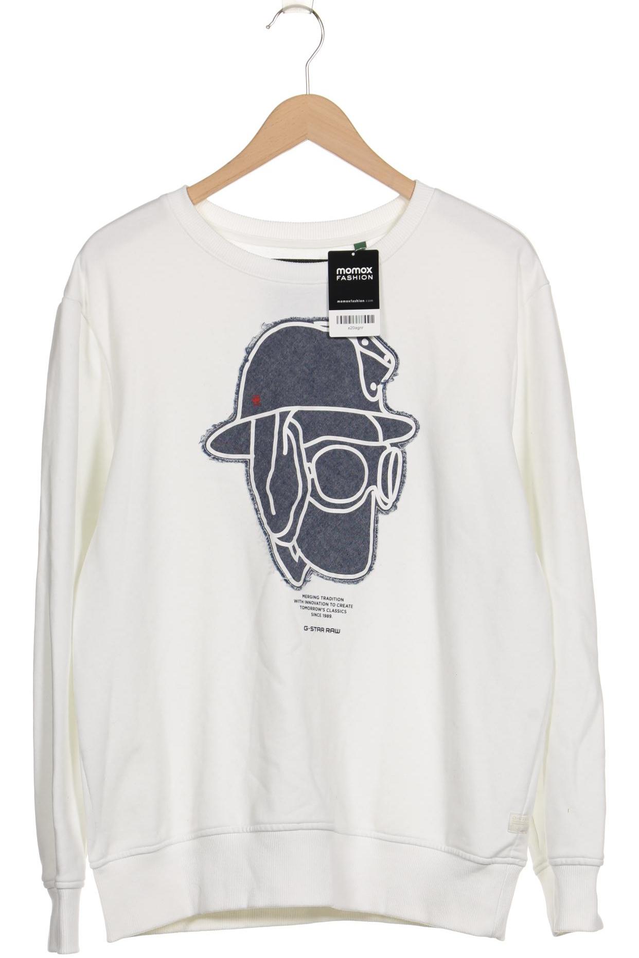 

G Star RAW Herren Sweatshirt, weiß, Gr. 54