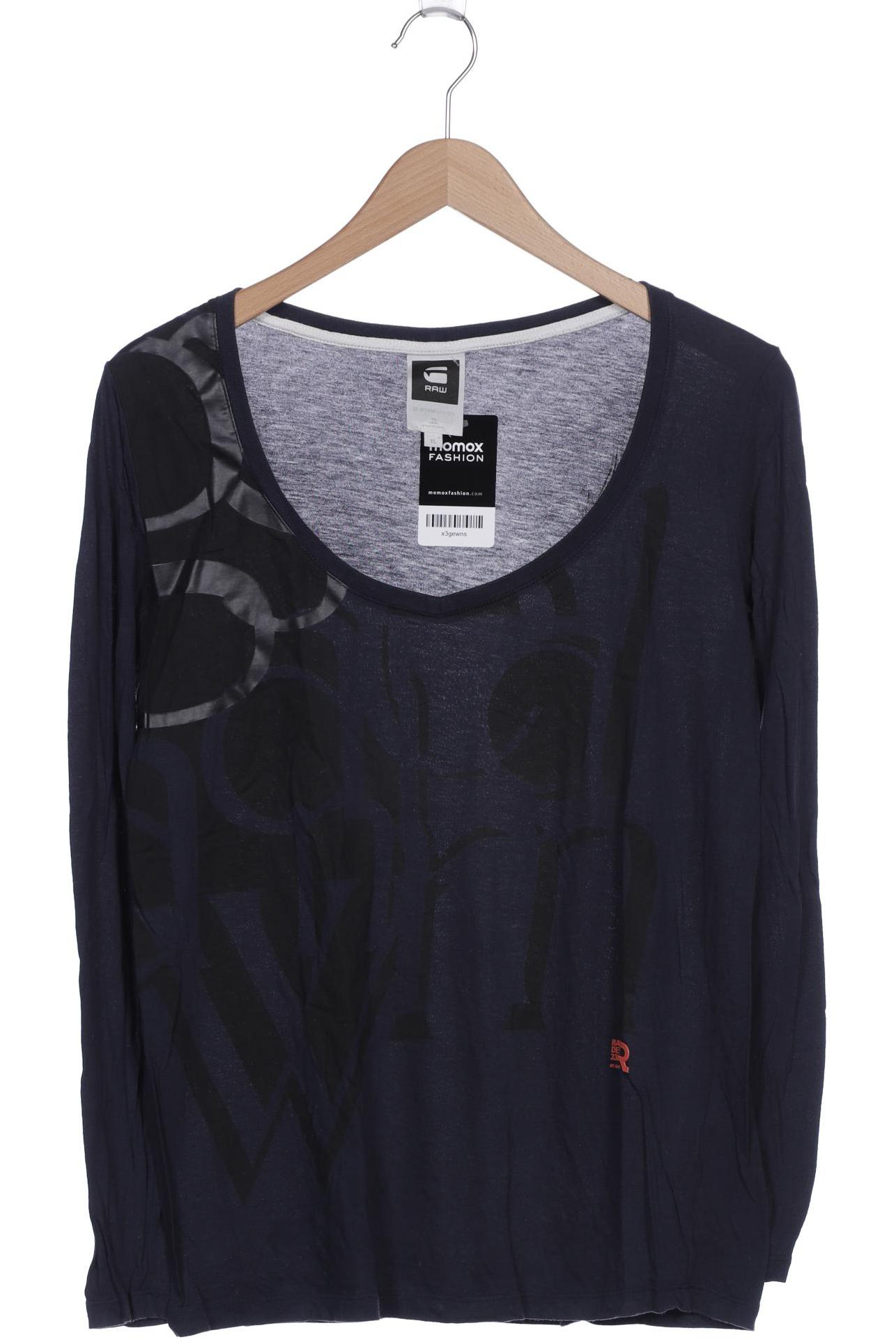 

G-STAR RAW Damen Langarmshirt, marineblau