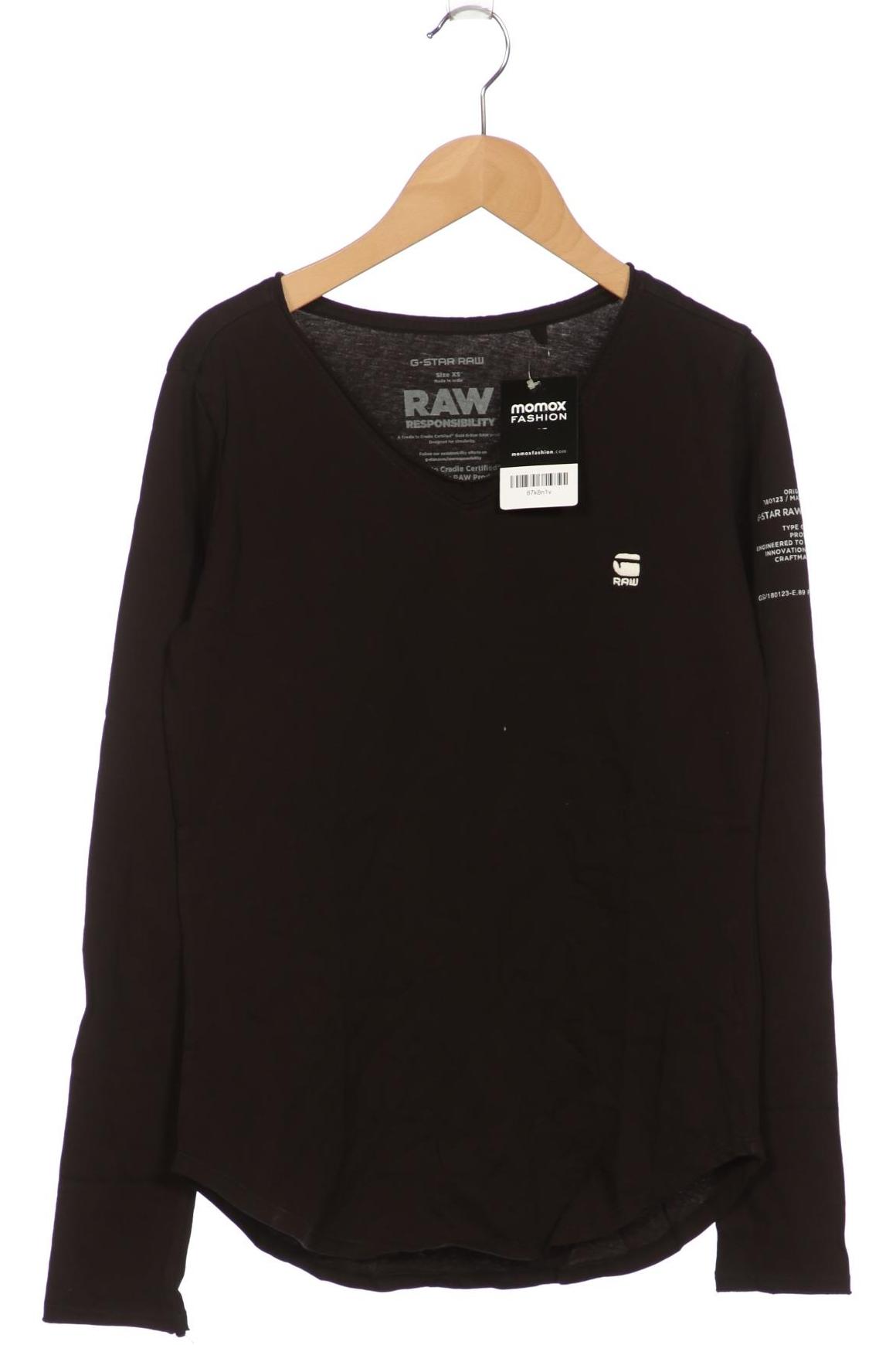 

G Star RAW Damen Langarmshirt, schwarz, Gr. 34
