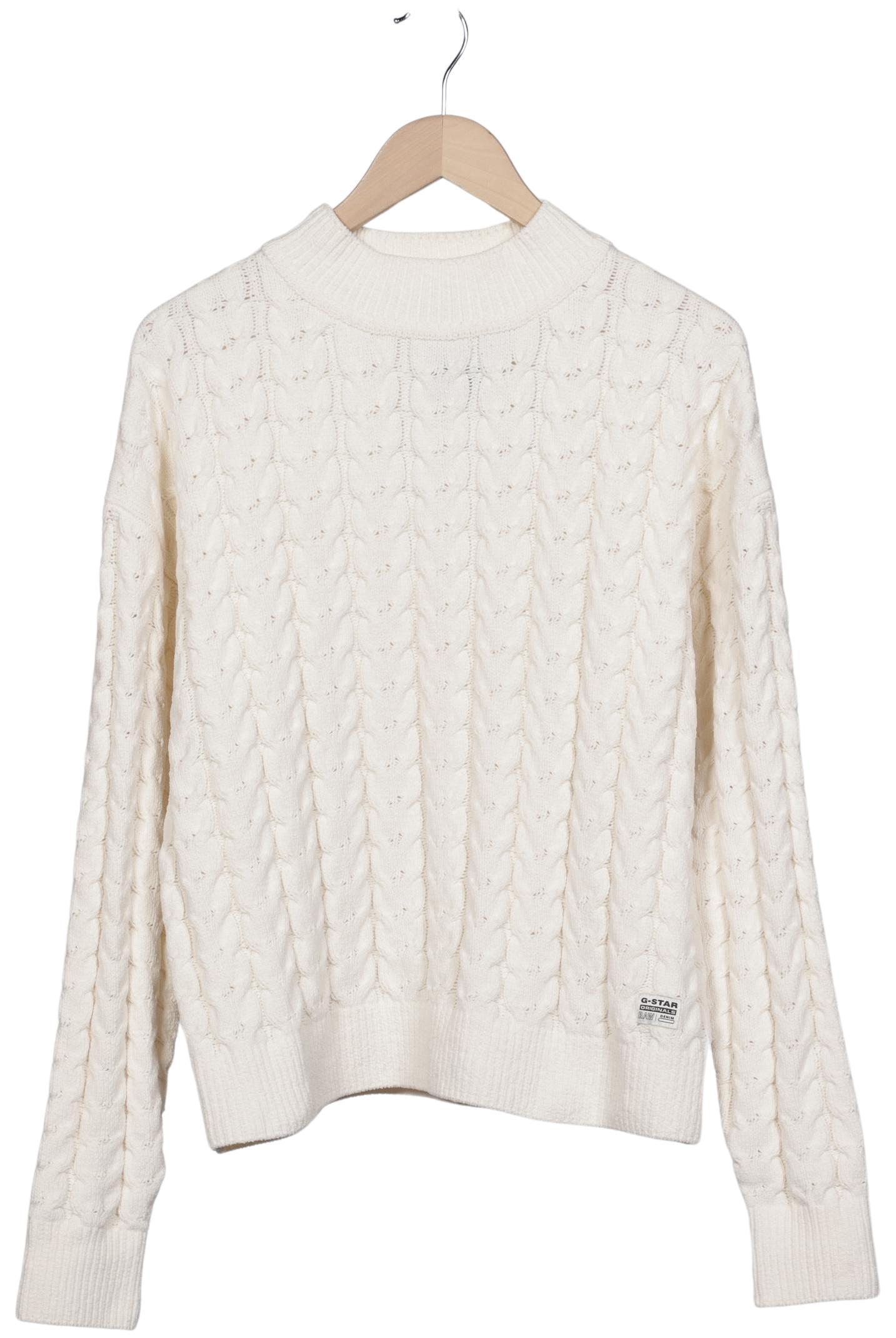 

G Star RAW Damen Pullover, weiß, Gr. 44