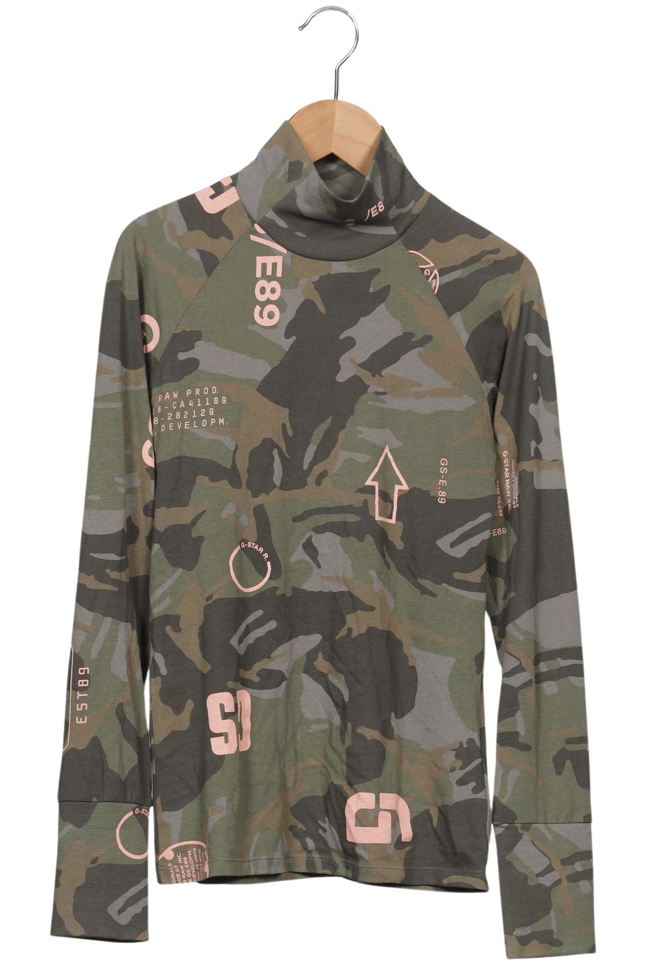 

G Star RAW Damen Langarmshirt, grün, Gr. 34