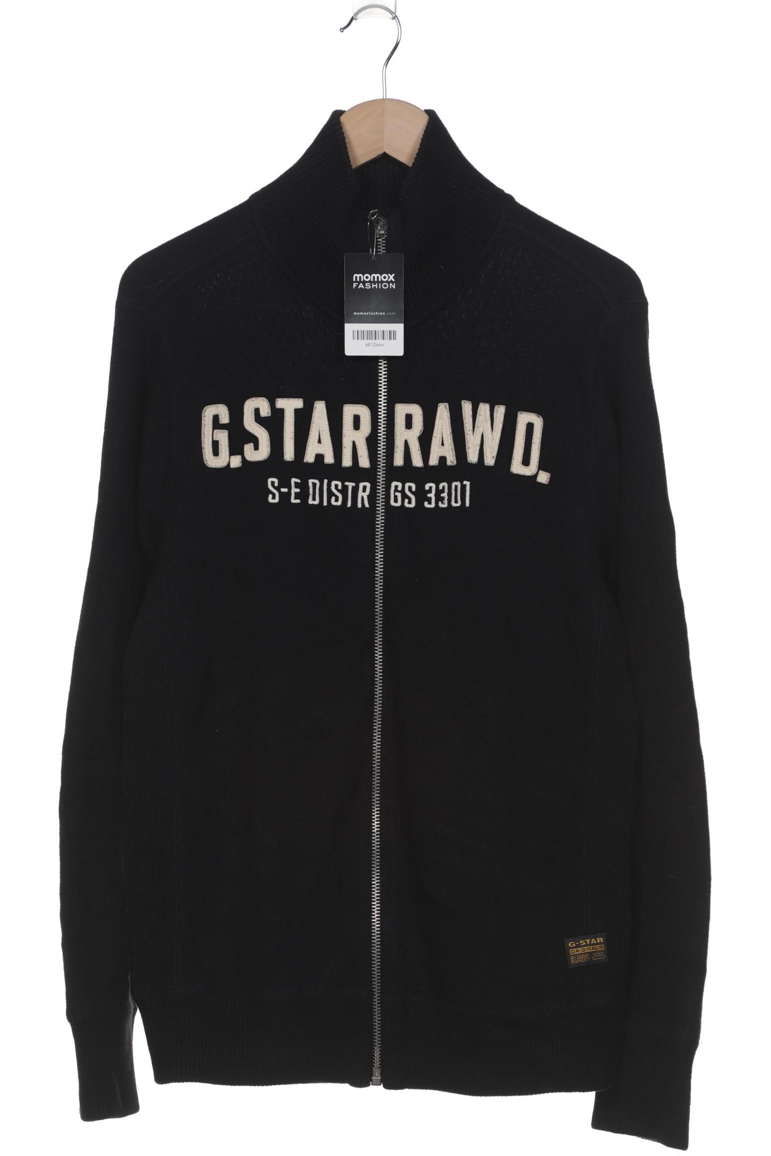 

G Star RAW Herren Strickjacke, schwarz, Gr. 56