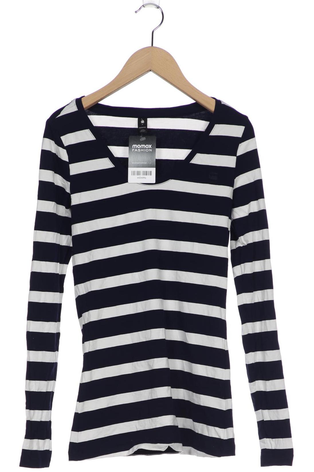 

G STAR RAW Damen Langarmshirt, marineblau