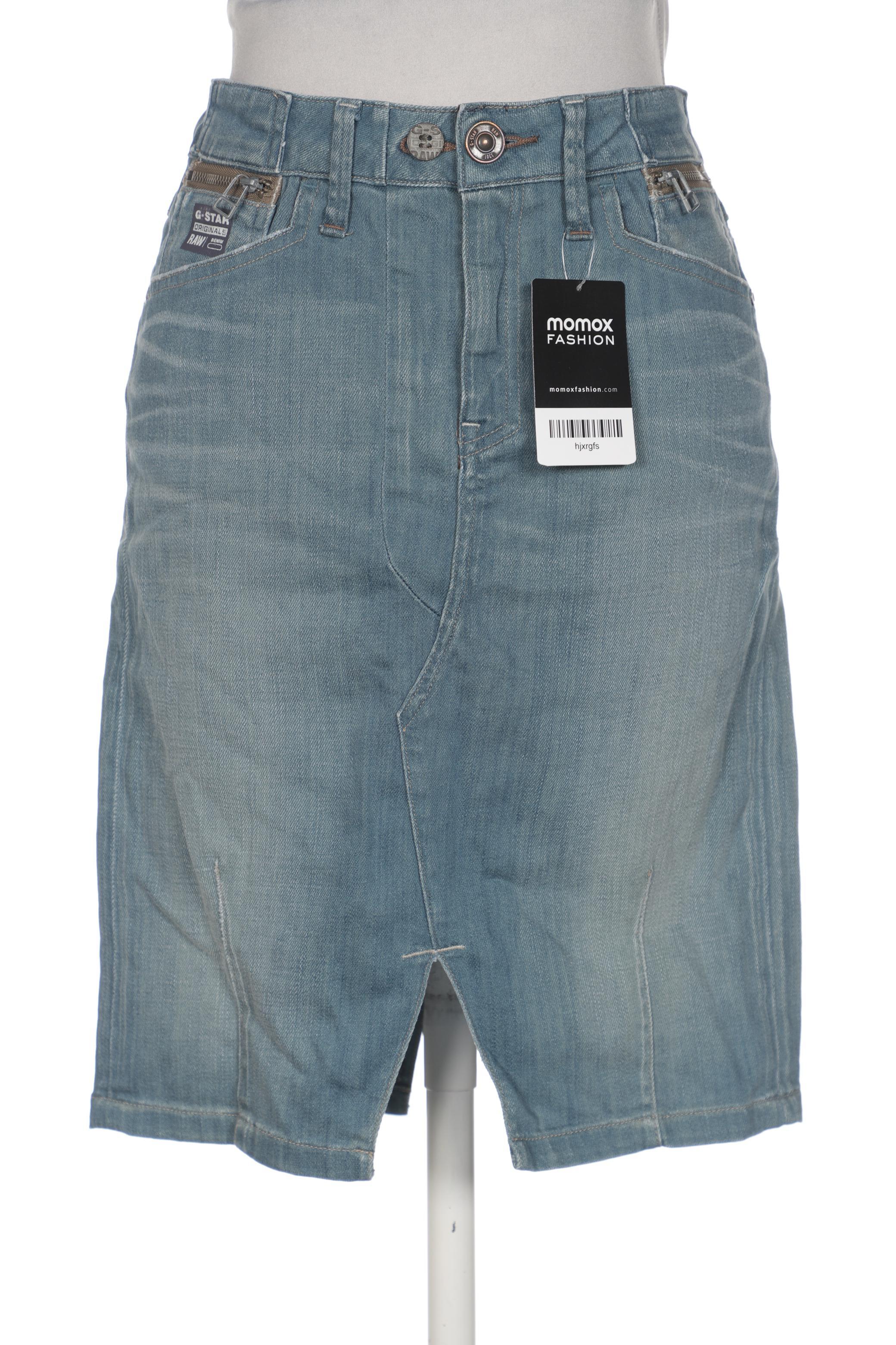 

G Star RAW Damen Rock, blau, Gr. 27