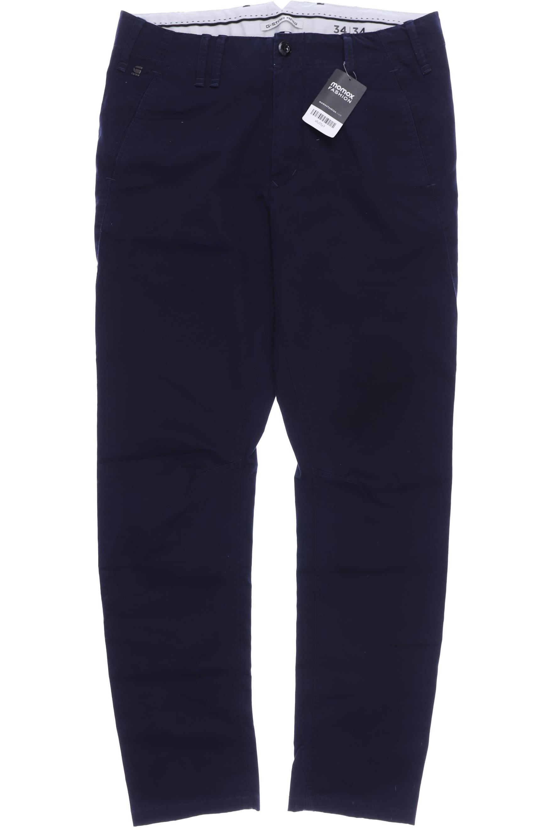 

G Star RAW Herren Stoffhose, marineblau, Gr. 34