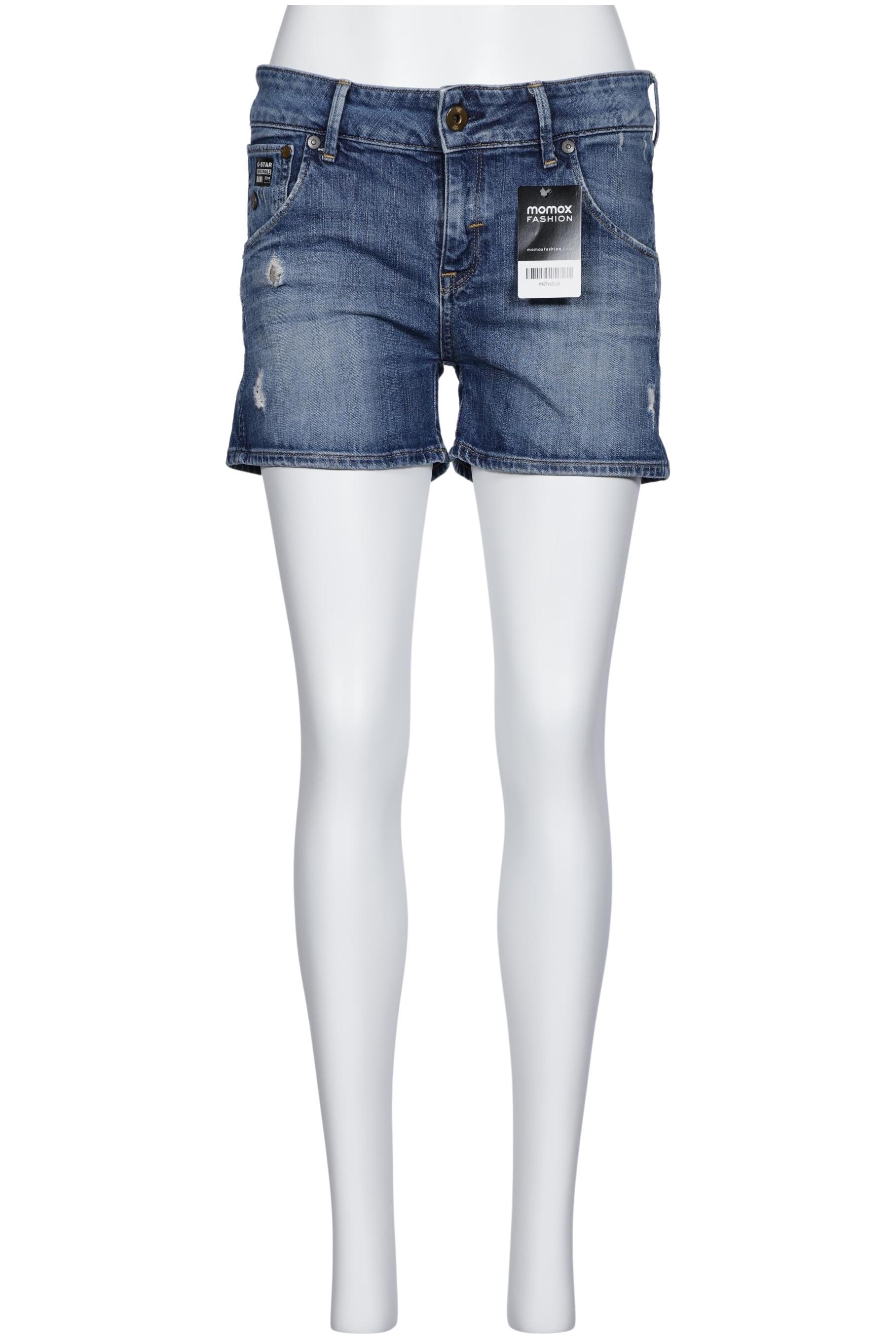 

G Star RAW Damen Shorts, blau, Gr. 27