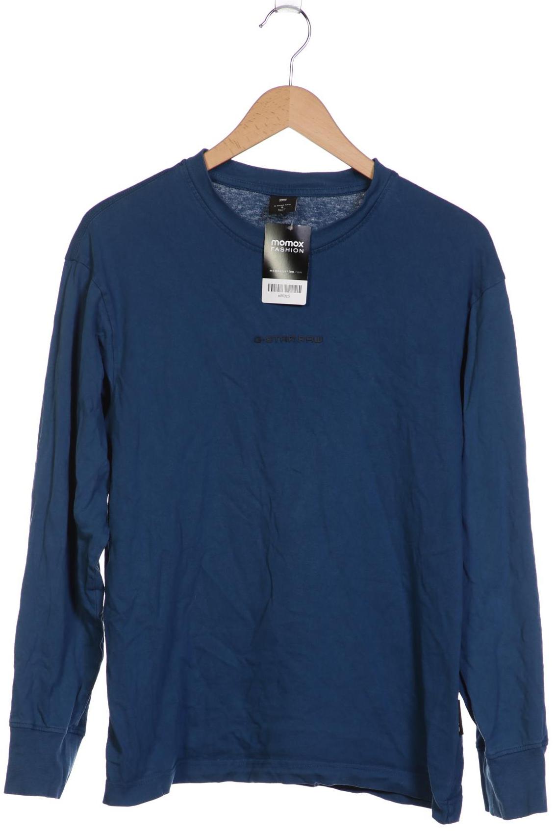 

G Star RAW Herren Langarmshirt, blau, Gr. 46