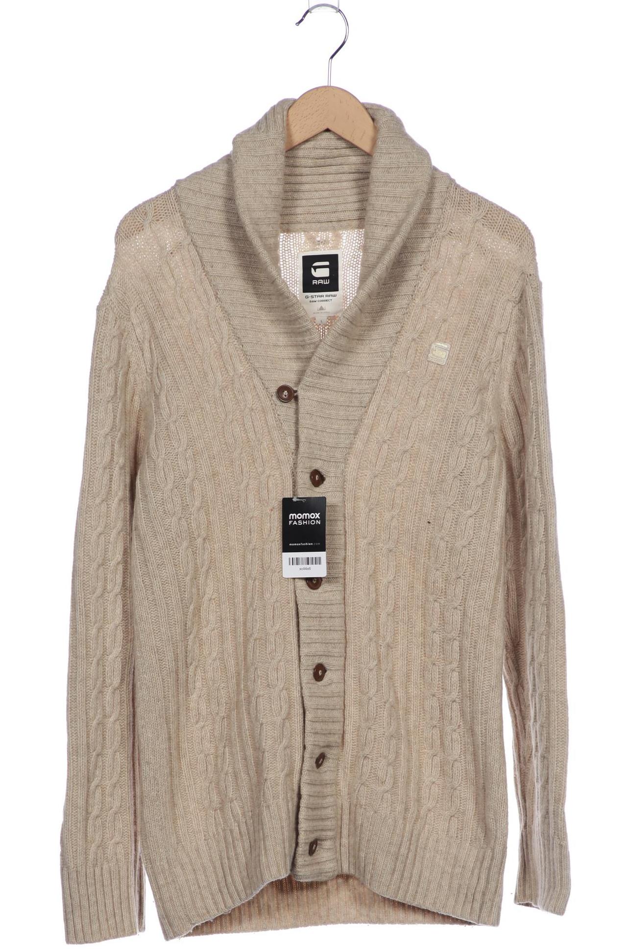 

G Star RAW Herren Strickjacke, beige, Gr. 52