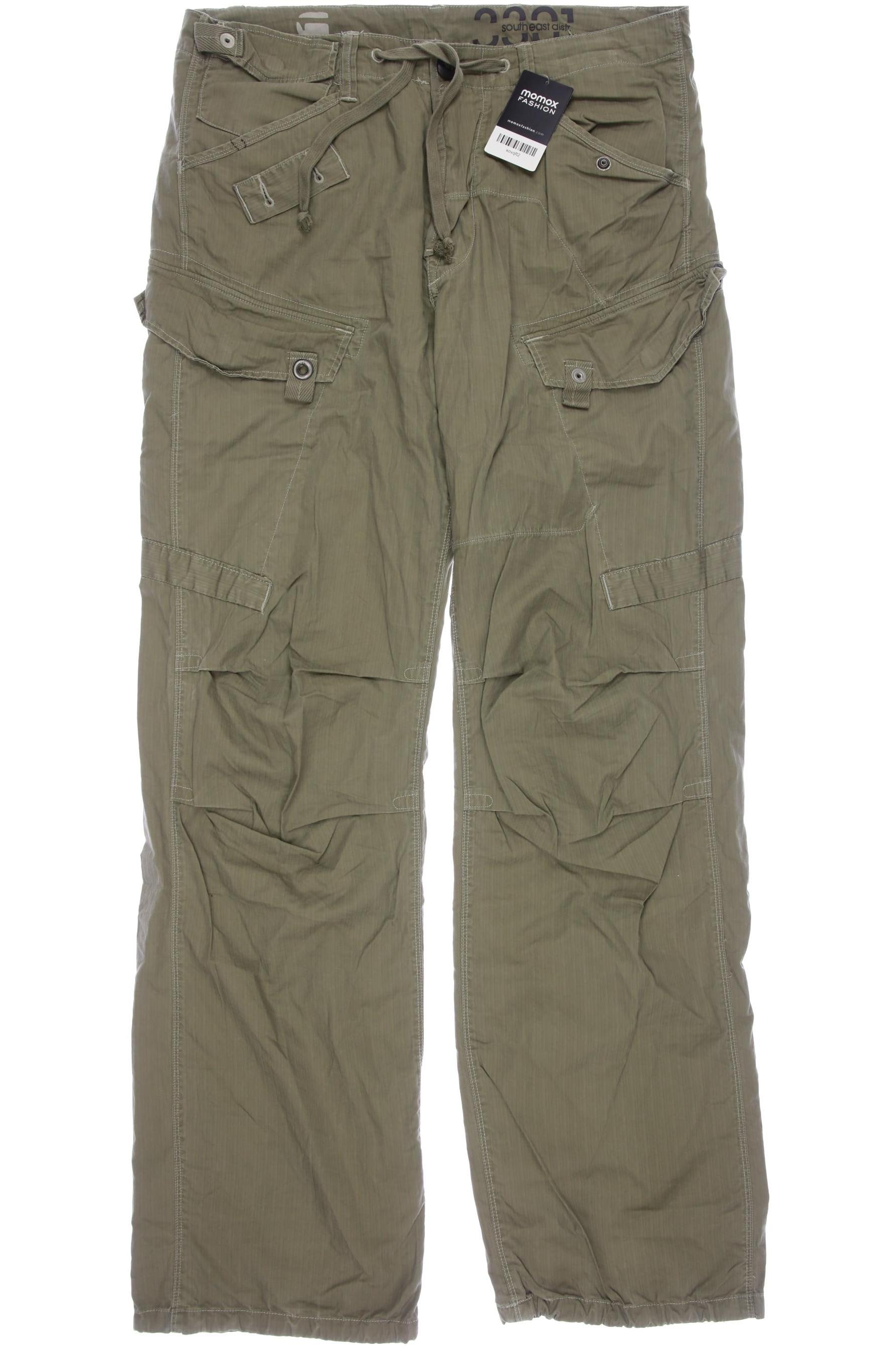 

G Star RAW Herren Stoffhose, grün, Gr. 33