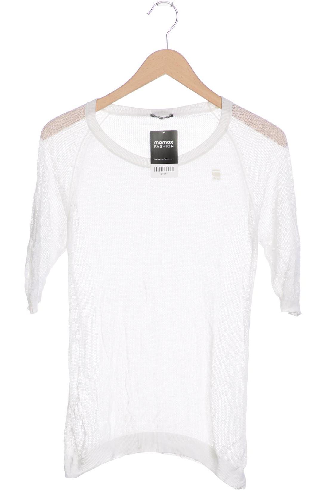 

G STAR RAW Damen Pullover, weiß