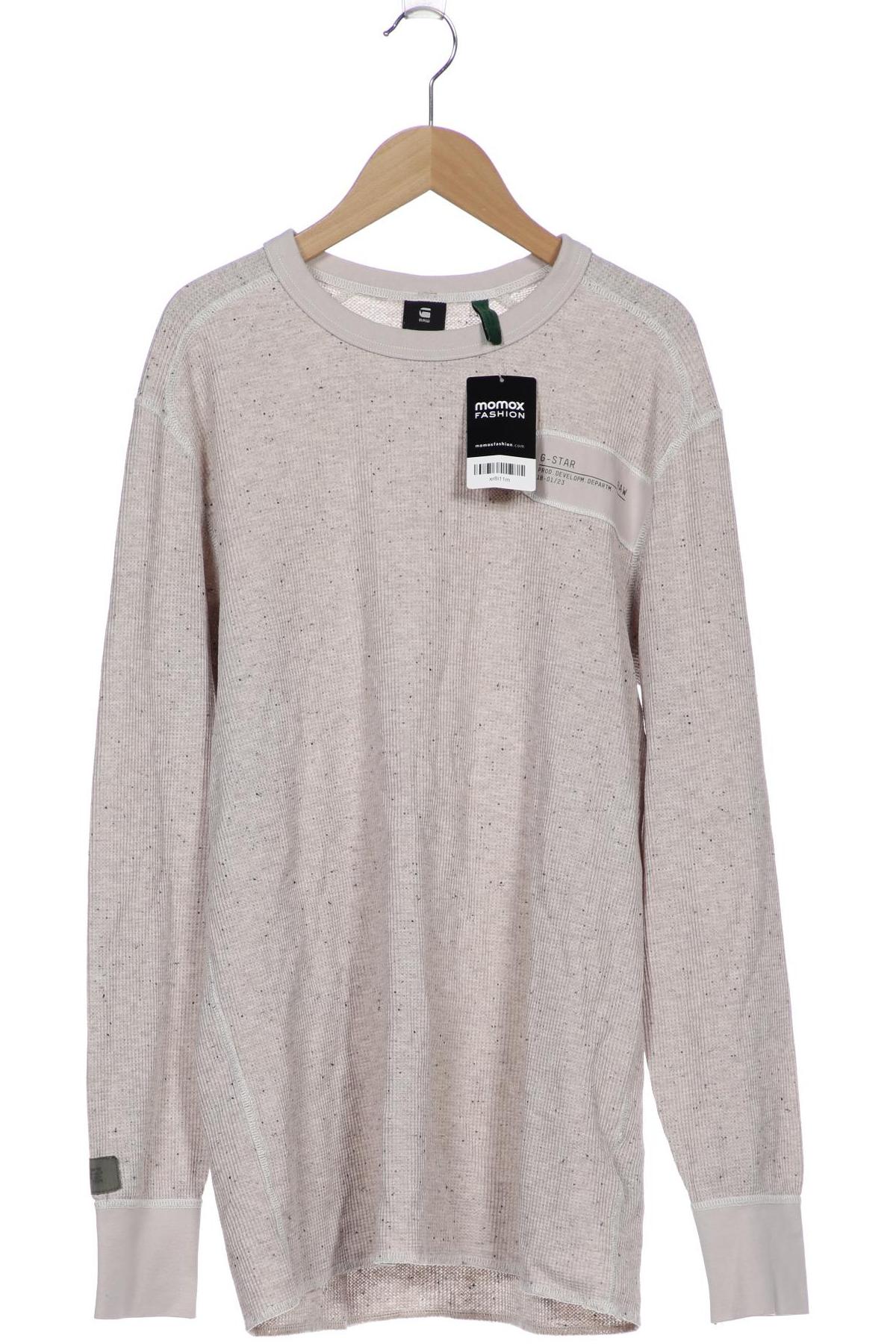 

G STAR RAW Herren Langarmshirt, beige
