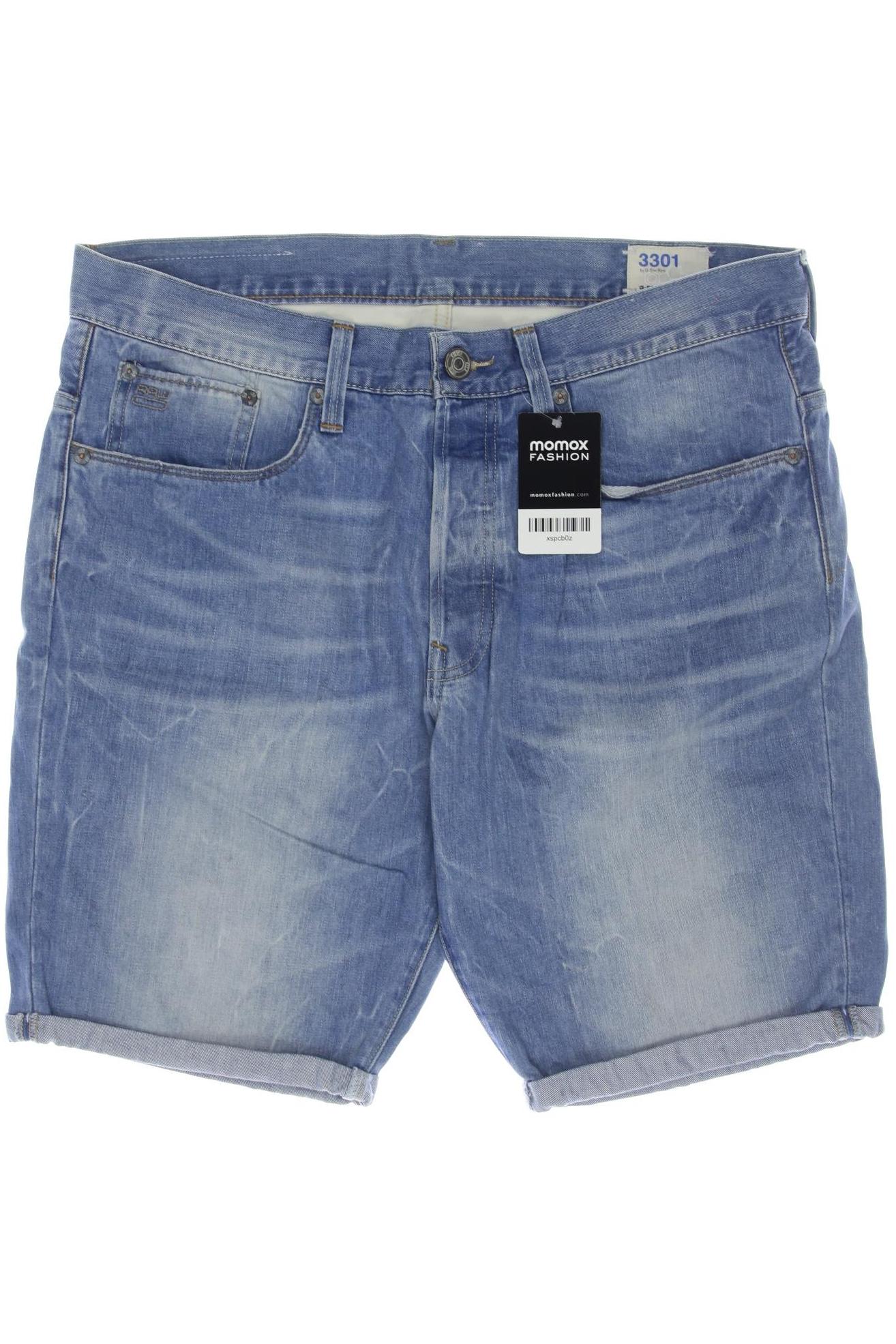 

G Star RAW Herren Shorts, blau, Gr. 34