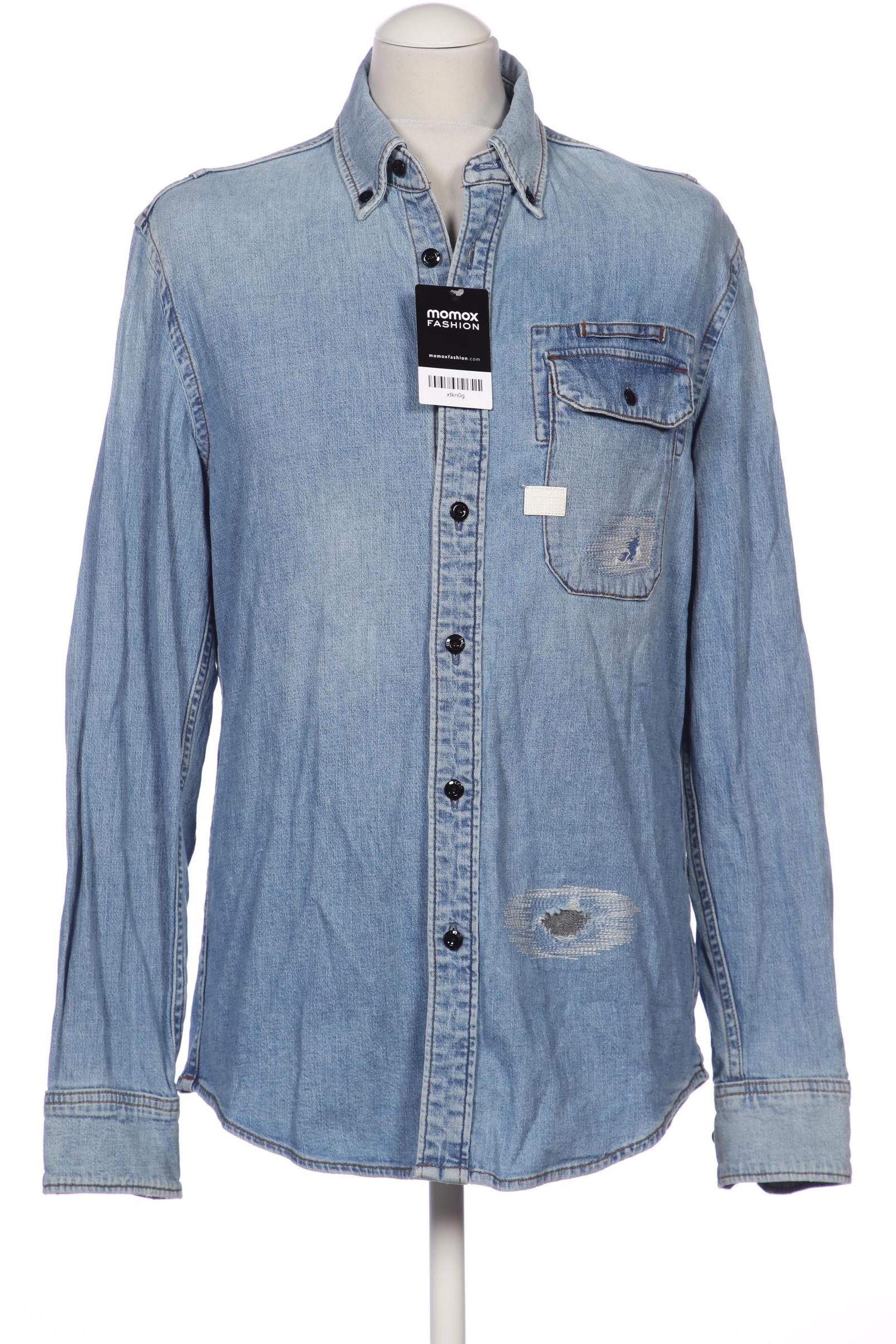 

G-Star RAW Herren Hemd, blau, Gr. 48