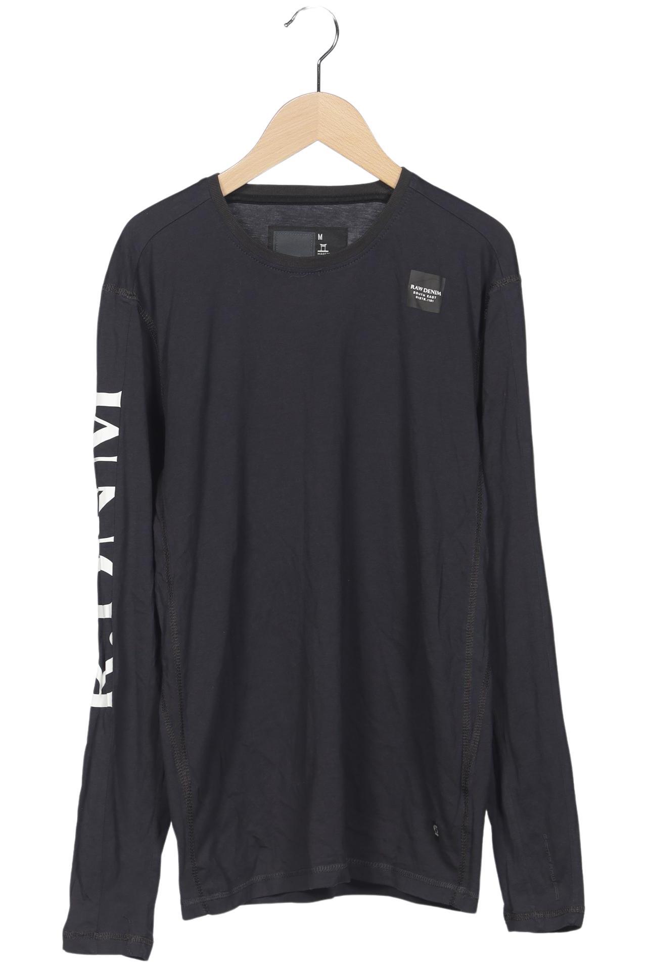 

G Star RAW Herren Langarmshirt, schwarz, Gr. 48