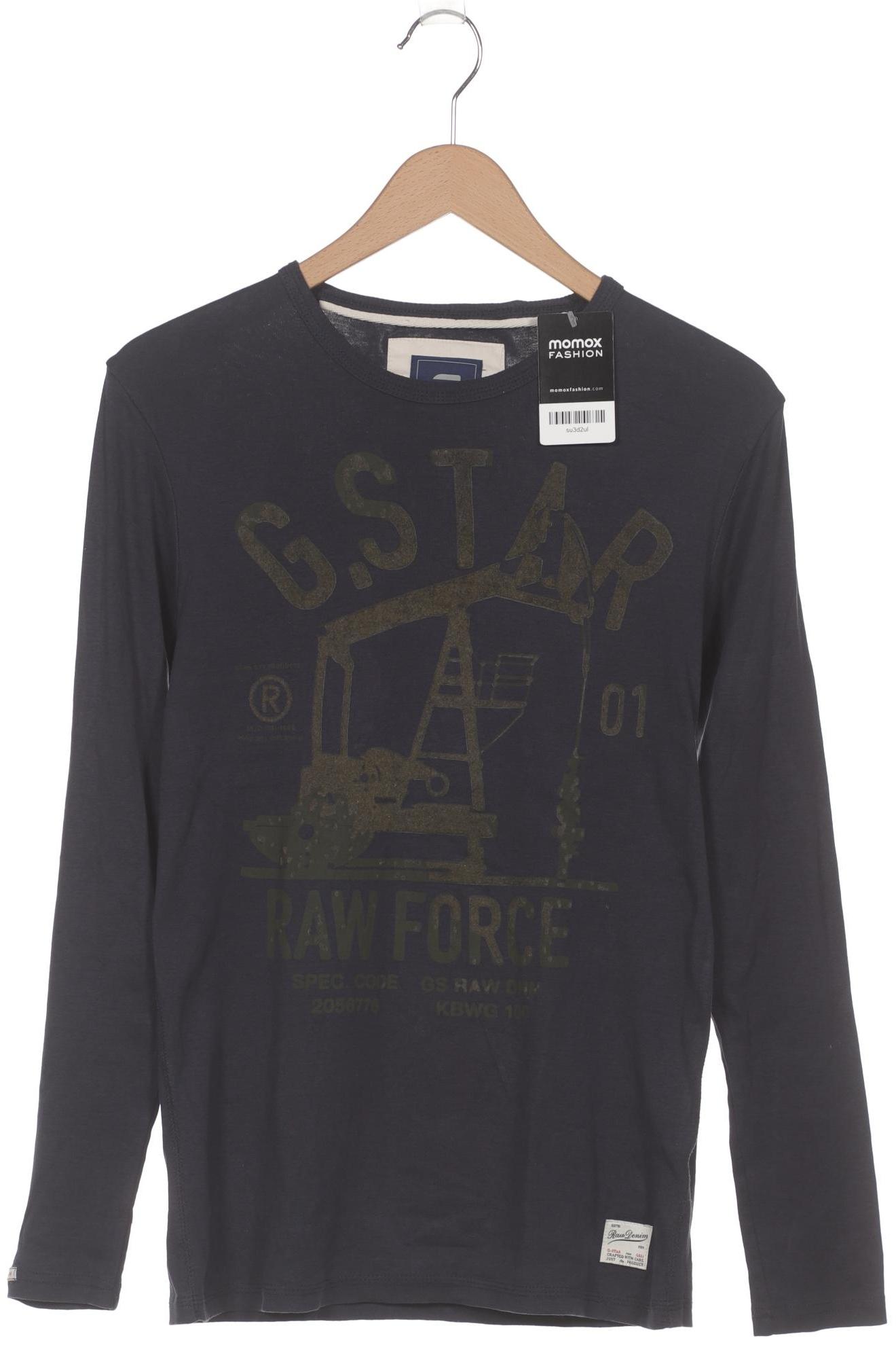 

G Star RAW Herren Langarmshirt, marineblau, Gr. 52