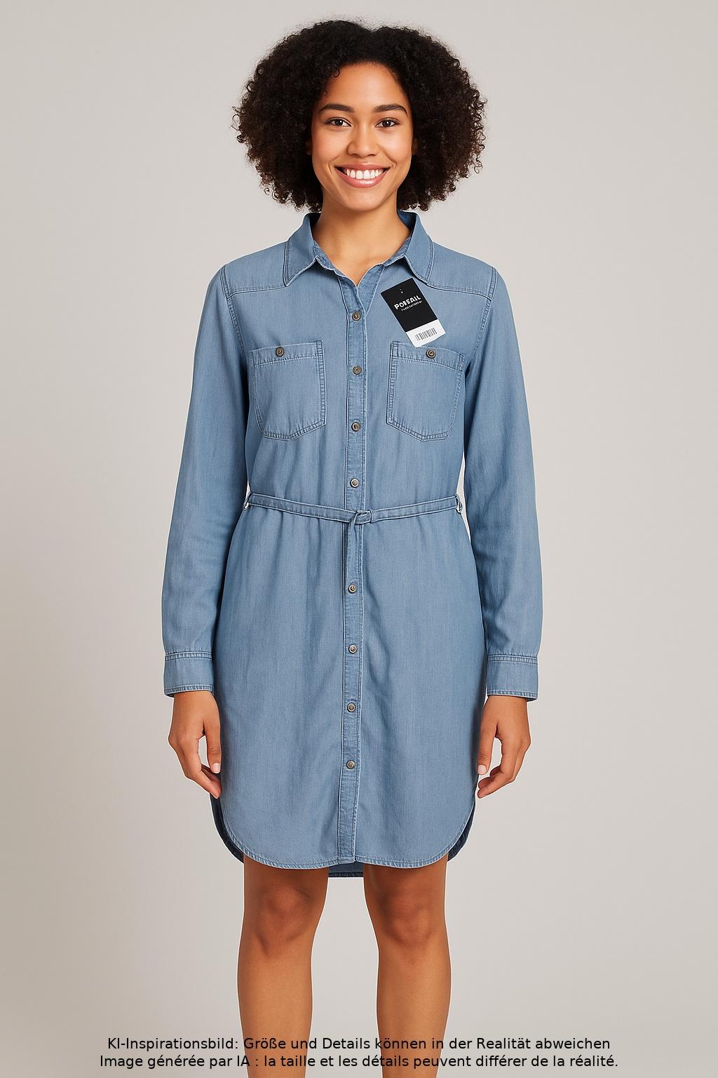 

G Star RAW Damen Kleid, hellblau, Gr. 36