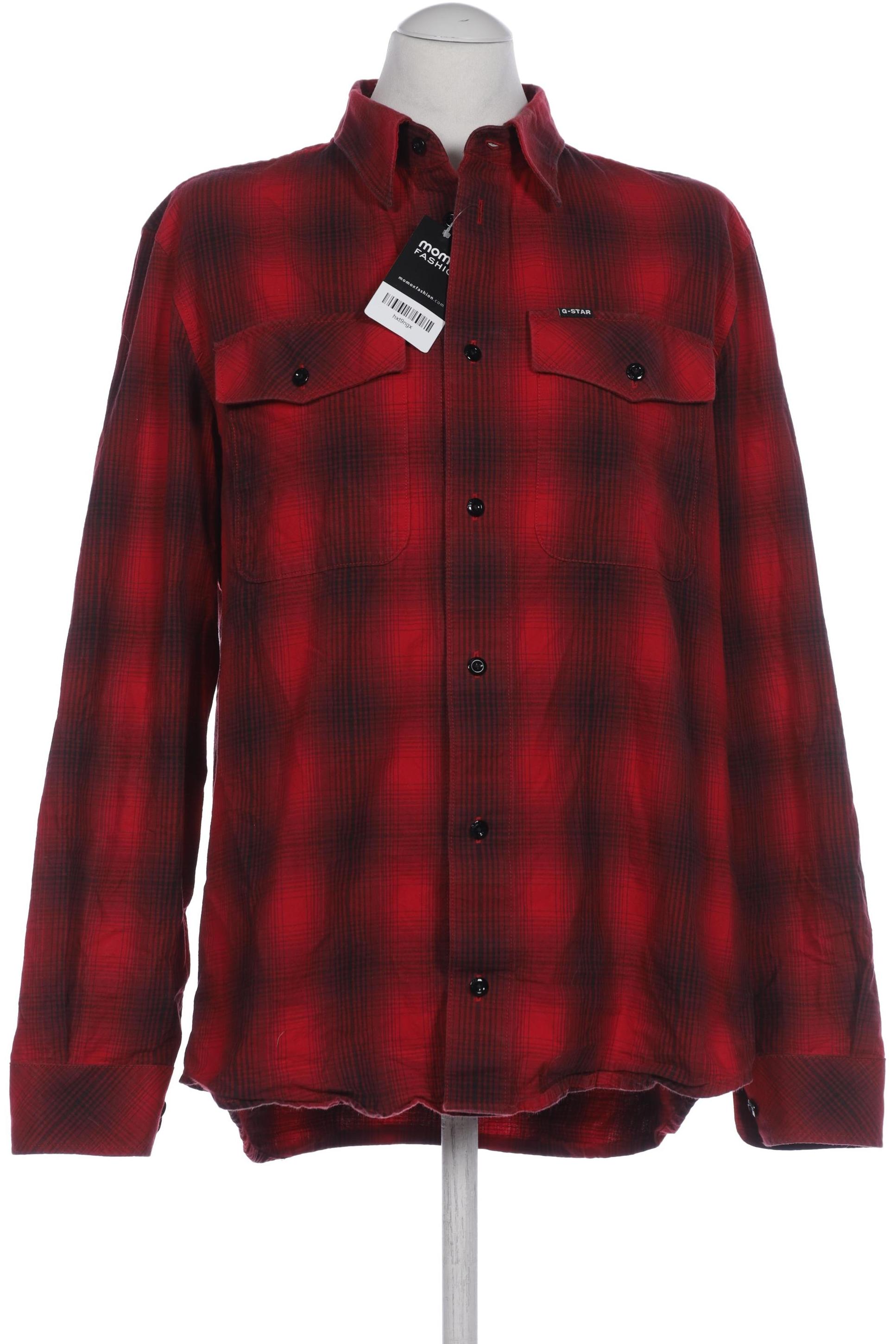 

G Star RAW Herren Hemd, rot, Gr. 54