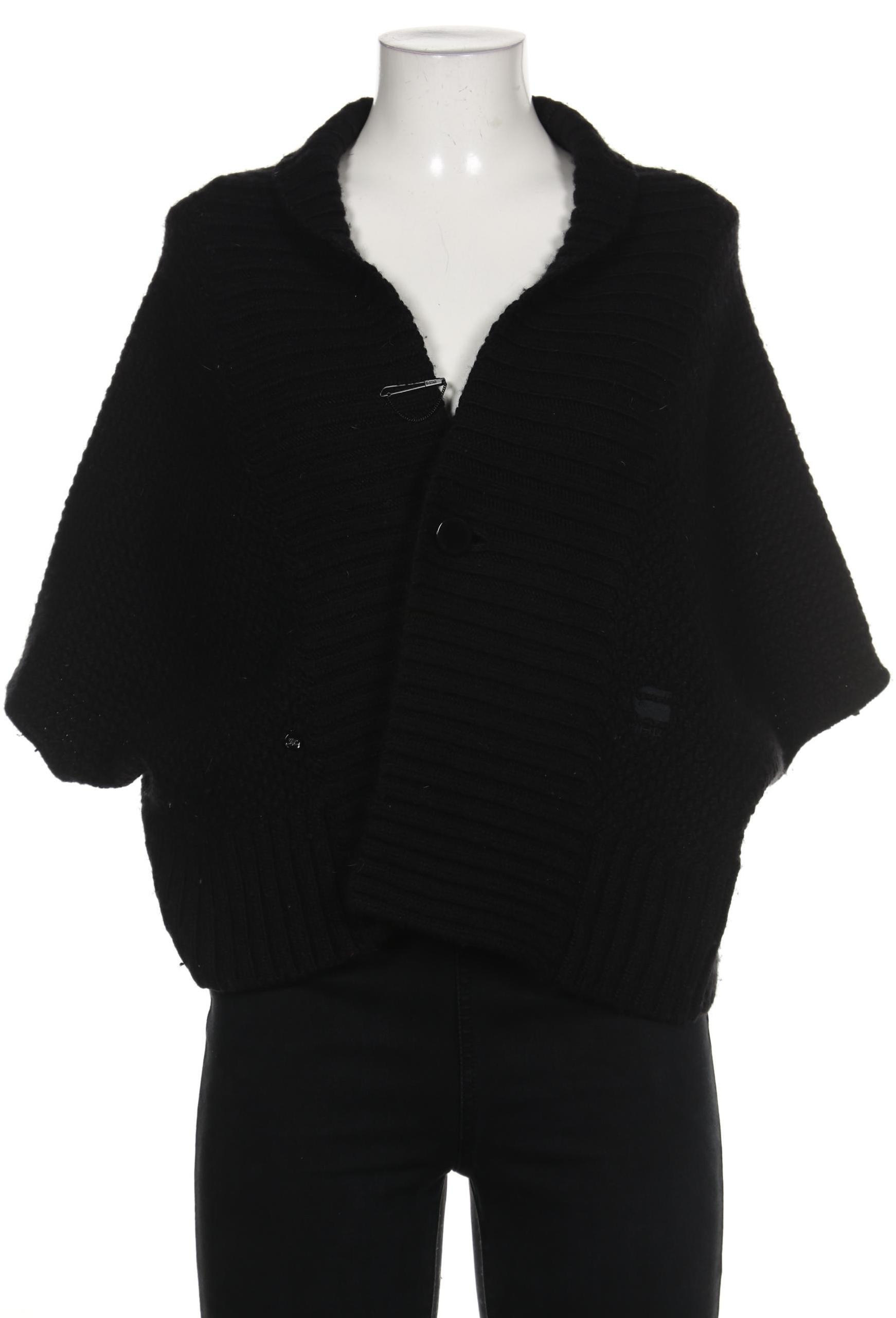 

G STAR RAW Damen Strickjacke, schwarz