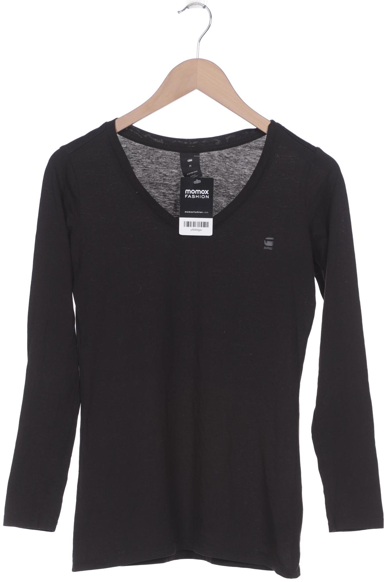 

G STAR RAW Damen Langarmshirt, schwarz