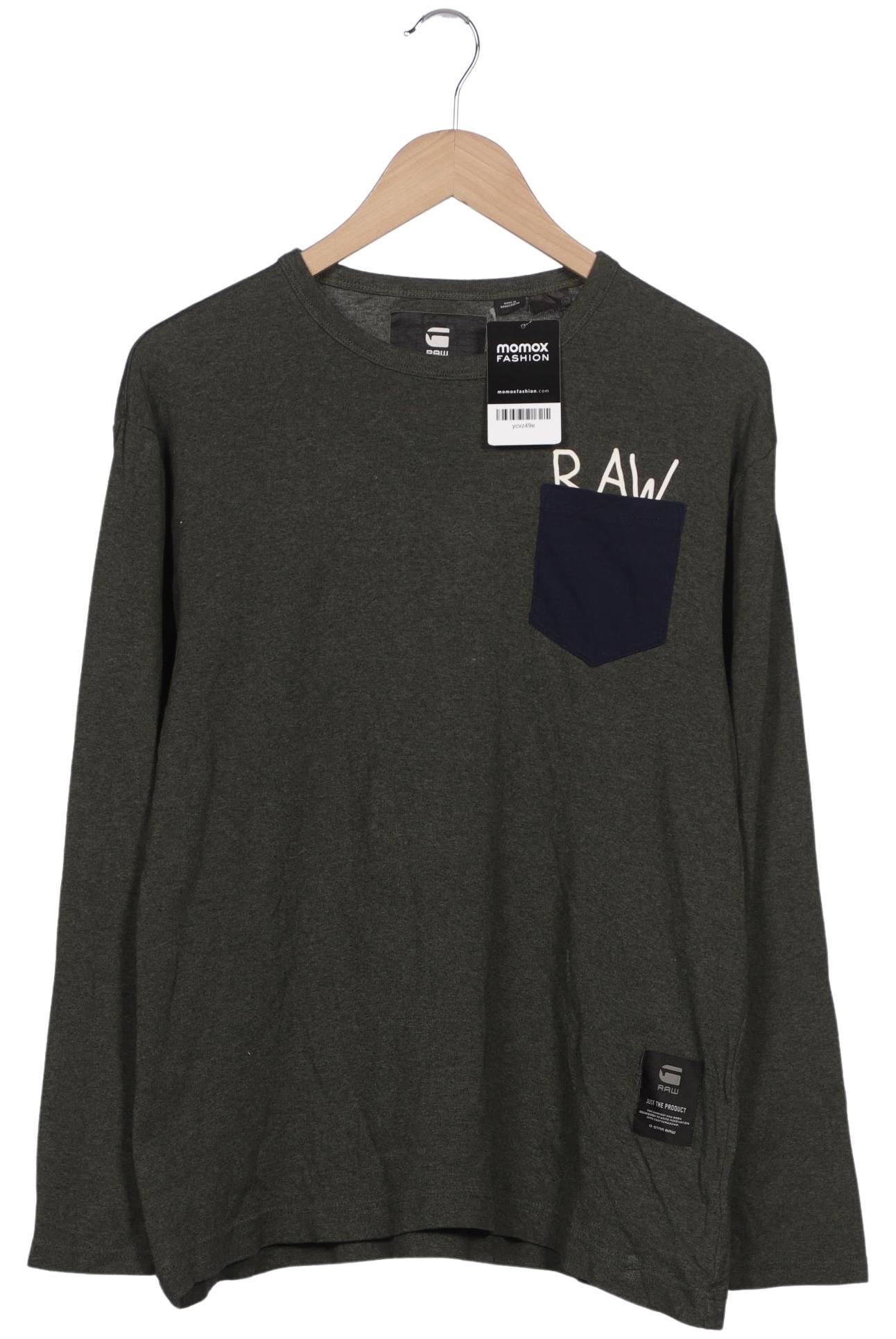

G Star RAW Herren Langarmshirt, grün, Gr. 46