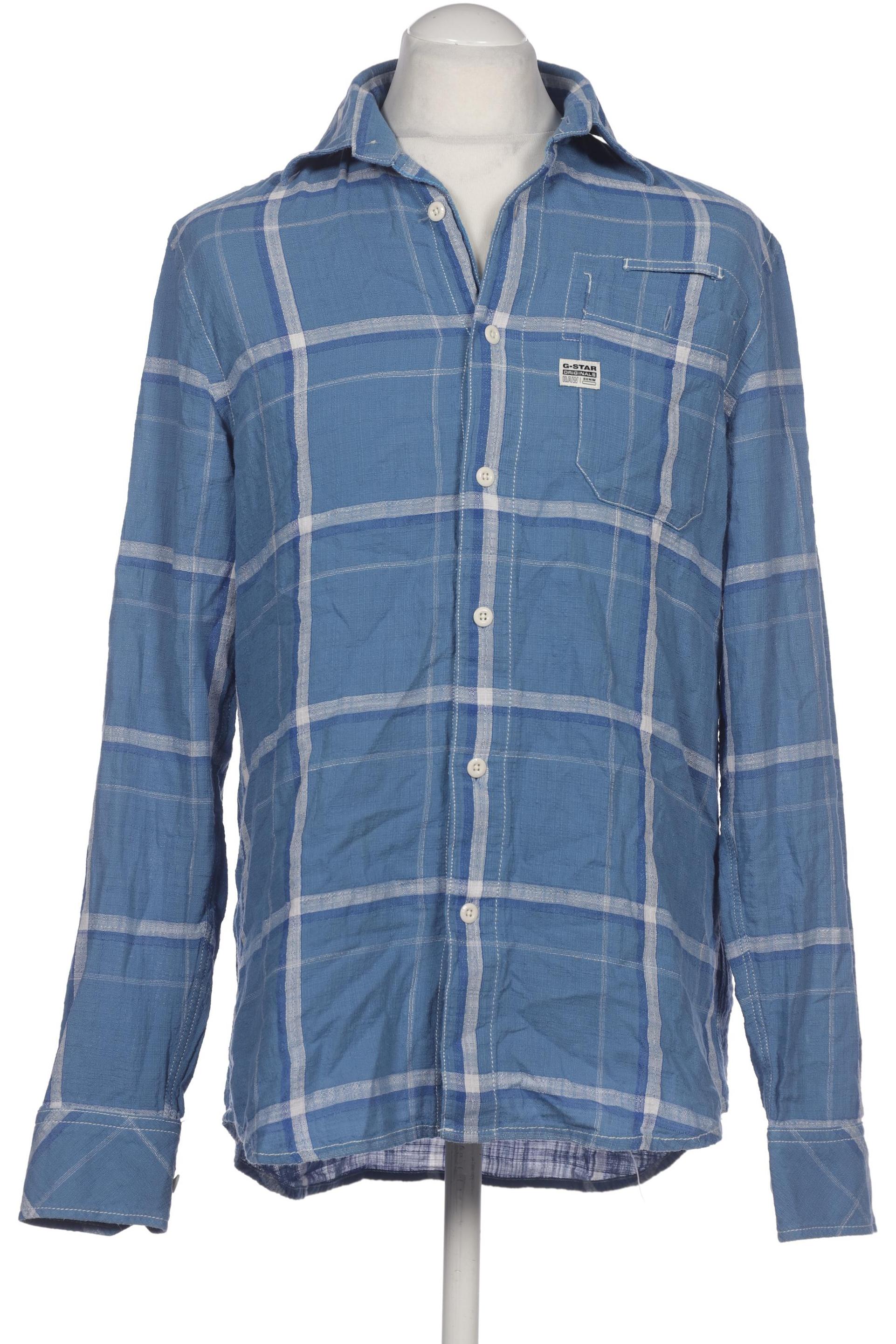 

G Star RAW Herren Hemd, blau, Gr. 52
