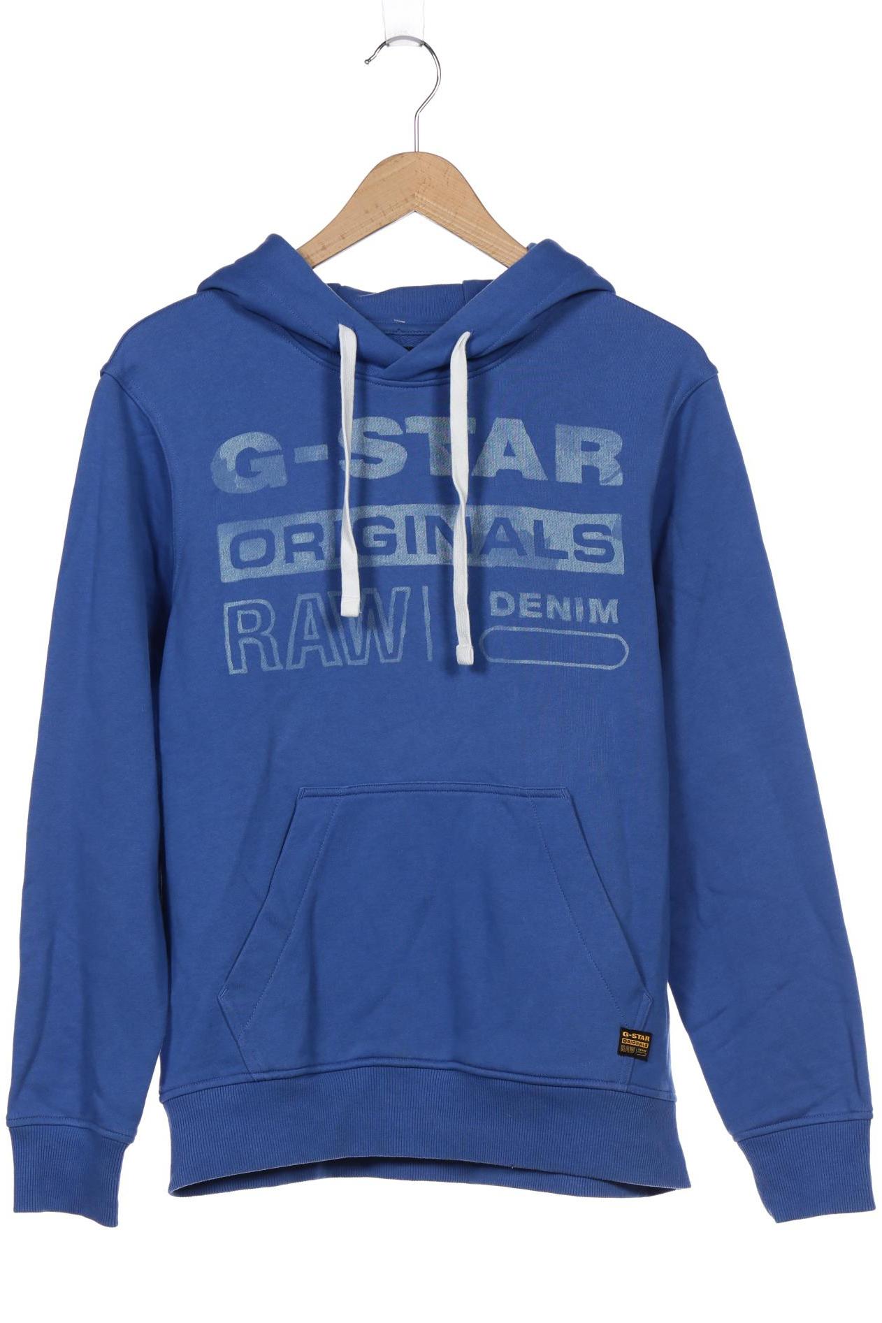 

G STAR RAW Herren Kapuzenpullover, blau