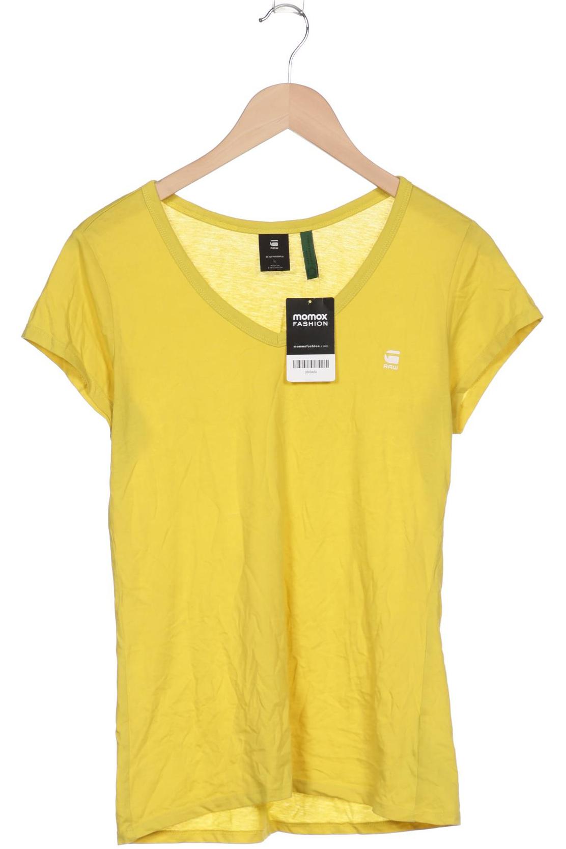 

G STAR RAW Damen T-Shirt, gelb