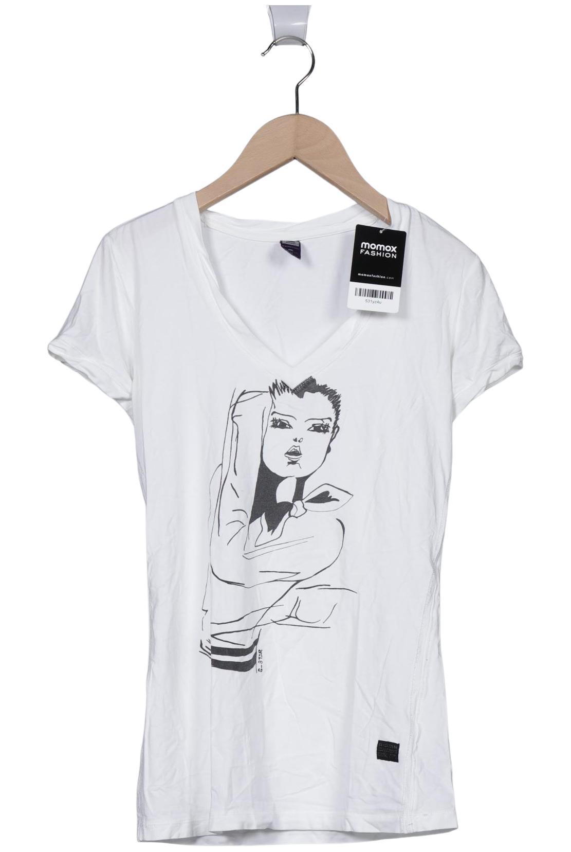 

G Star RAW Damen T-Shirt, weiß, Gr. 38