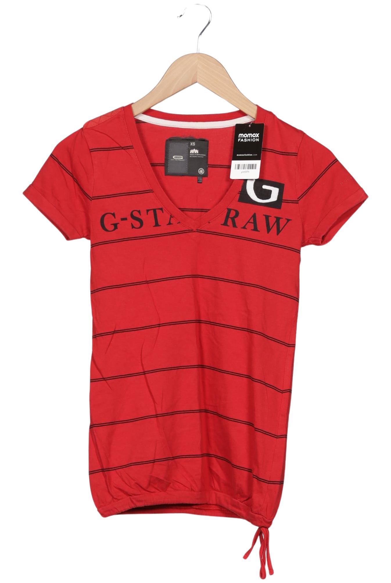 

G Star RAW Damen T-Shirt, rot, Gr. 34
