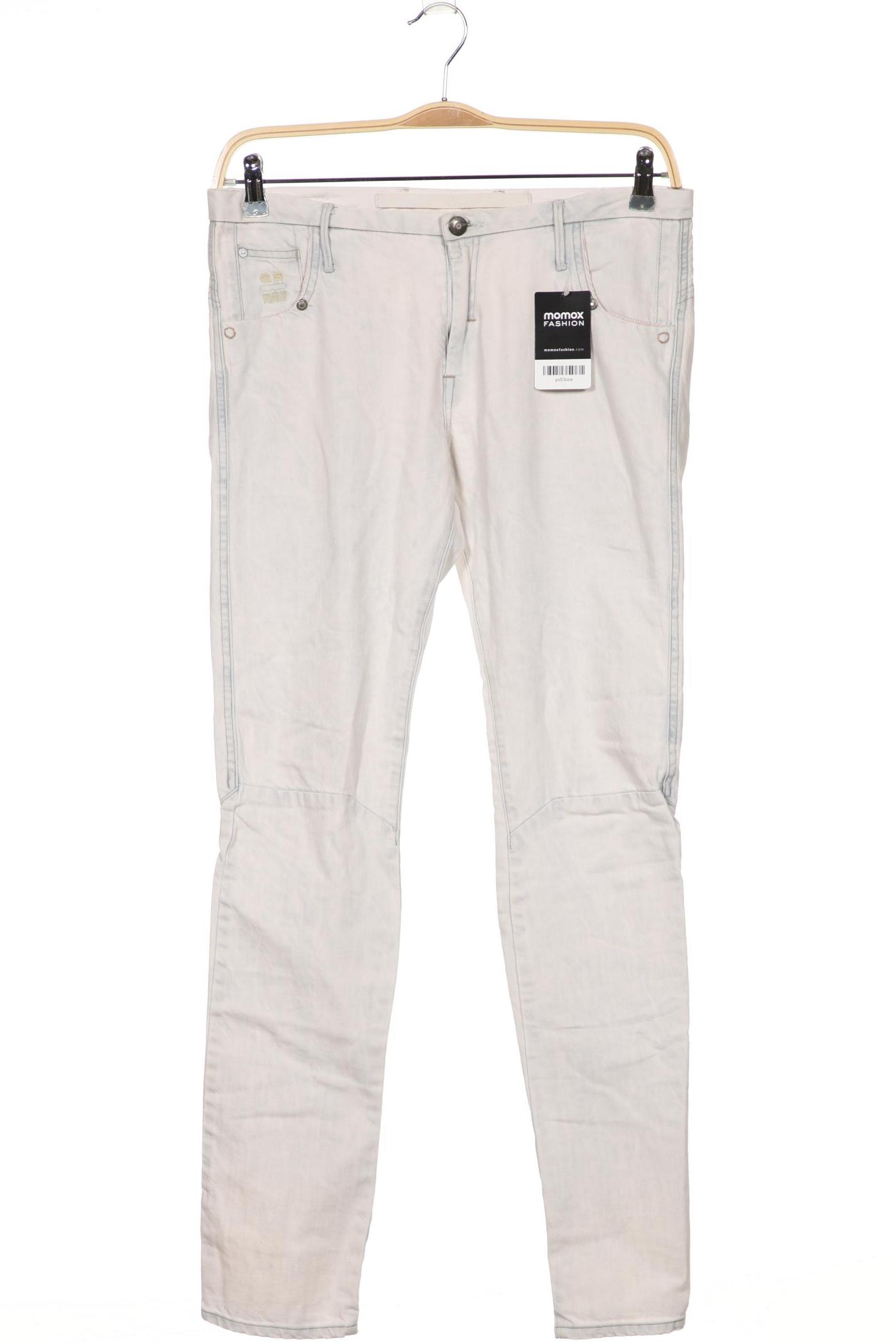 

G STAR RAW Damen Jeans, cremeweiß