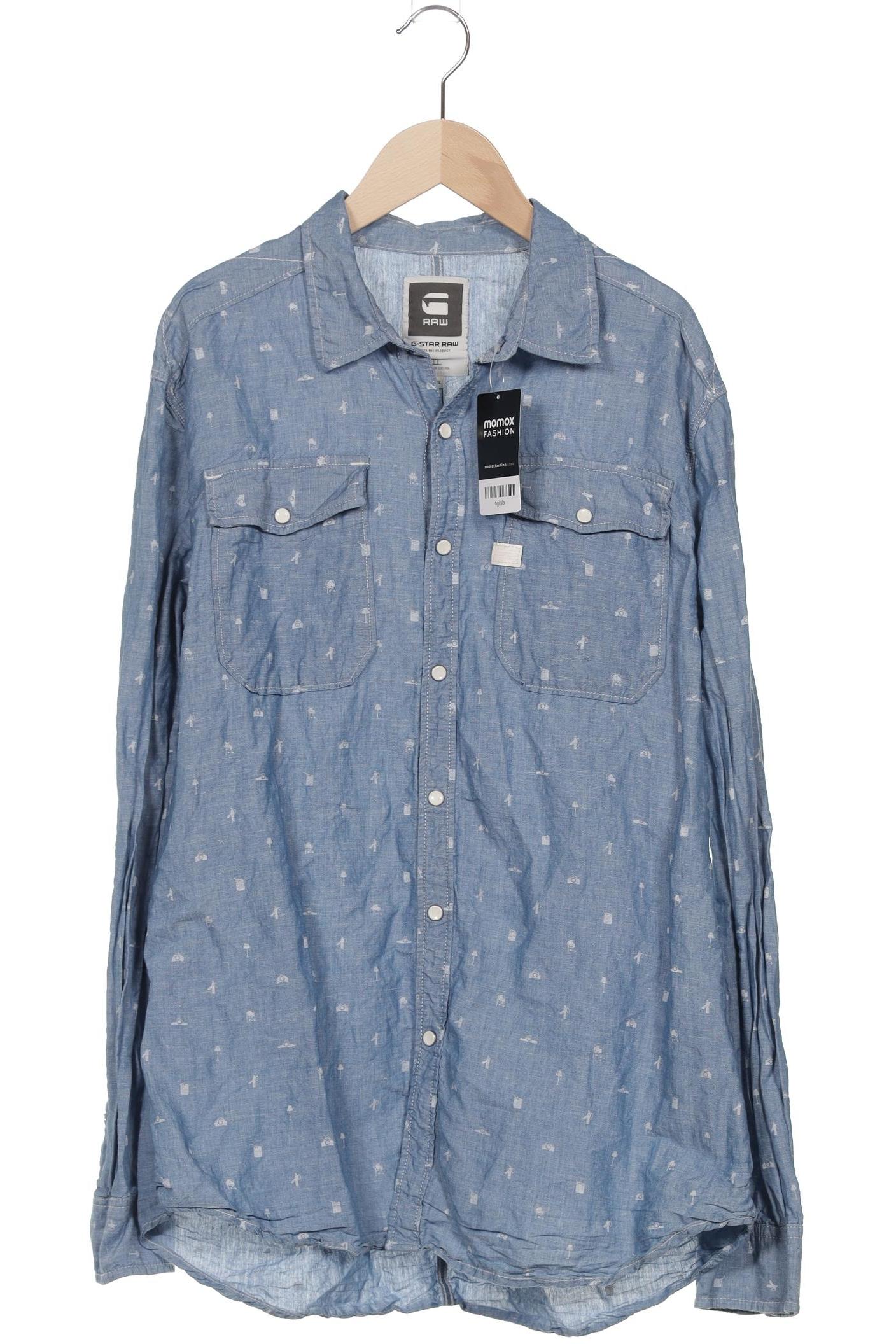 

G Star RAW Herren Hemd, blau, Gr. 56