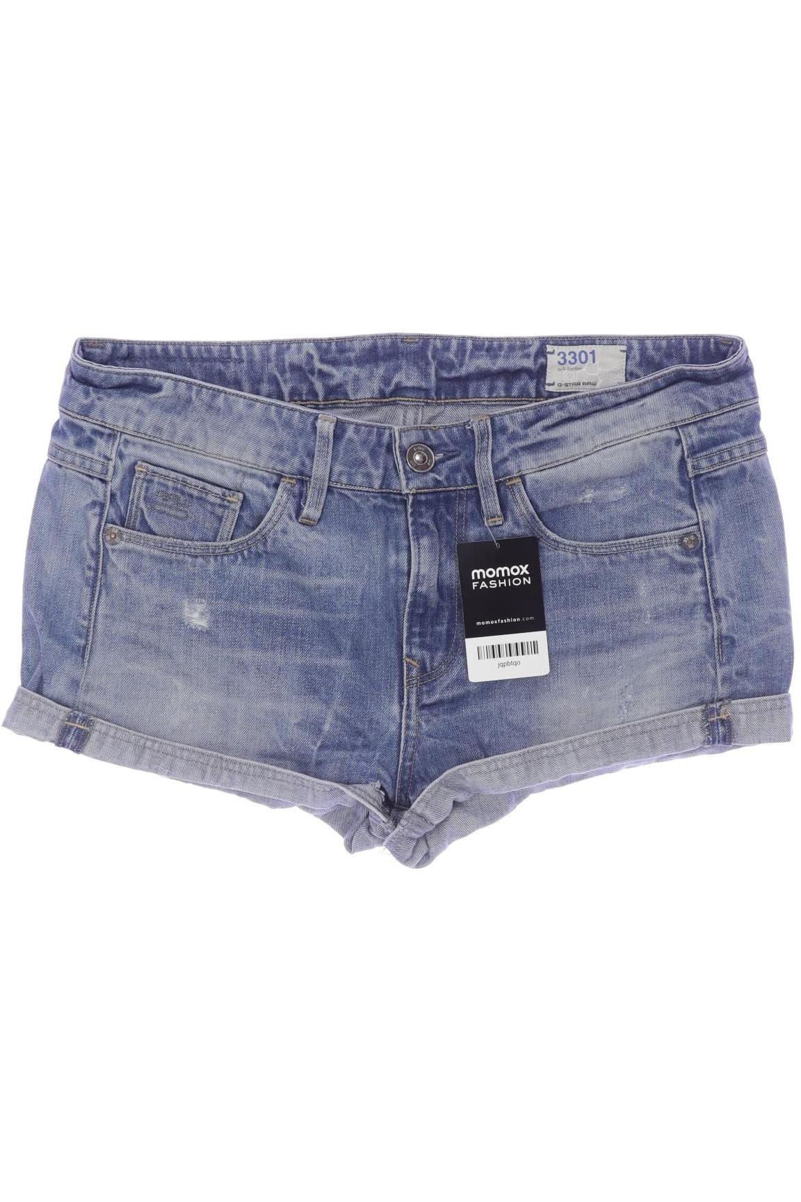 

G Star RAW Damen Shorts, blau, Gr. 29