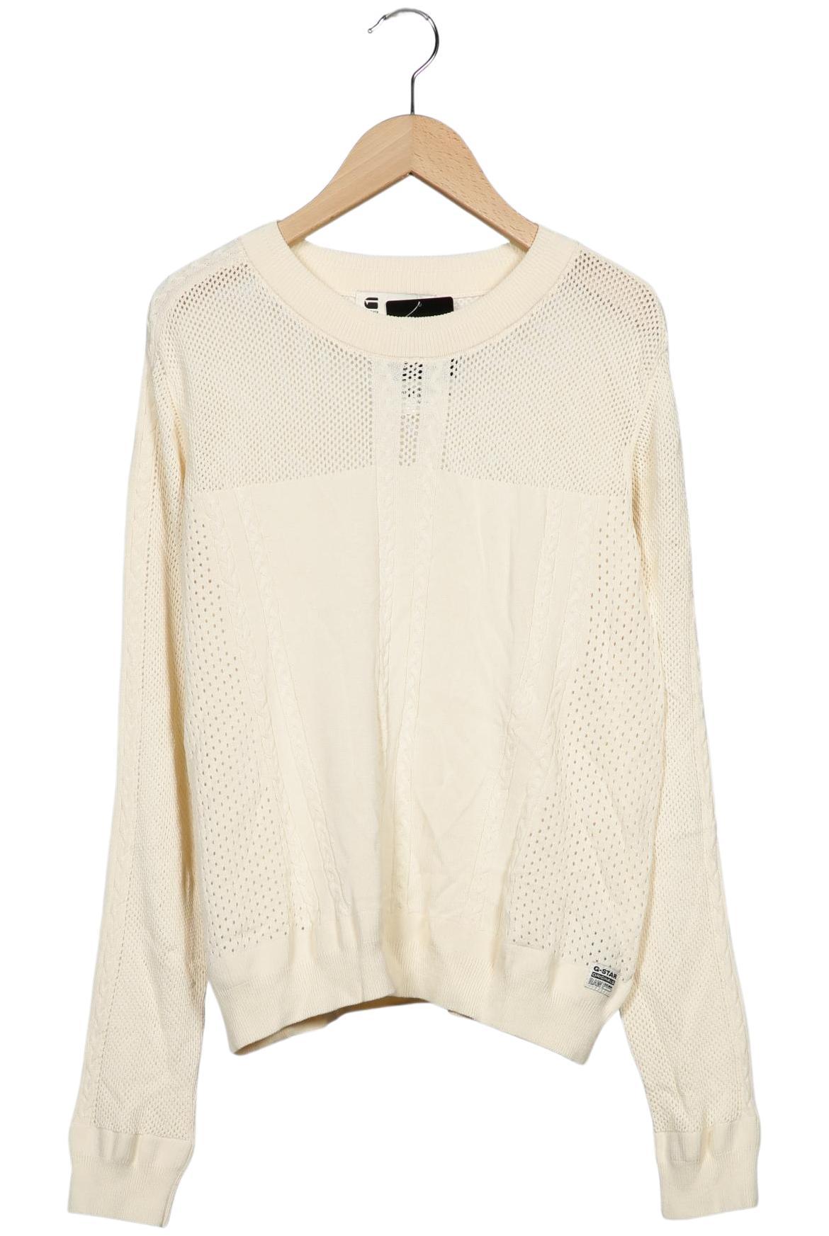 

G Star RAW Damen Pullover, cremeweiß, Gr. 38