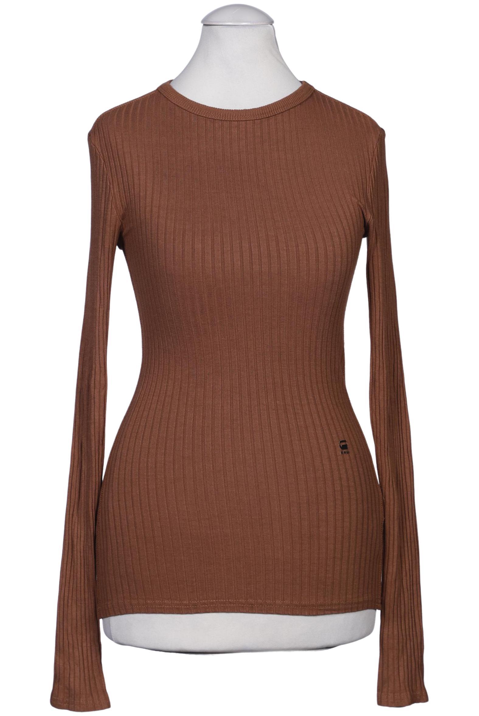 

G Star RAW Damen Langarmshirt, braun, Gr. 34