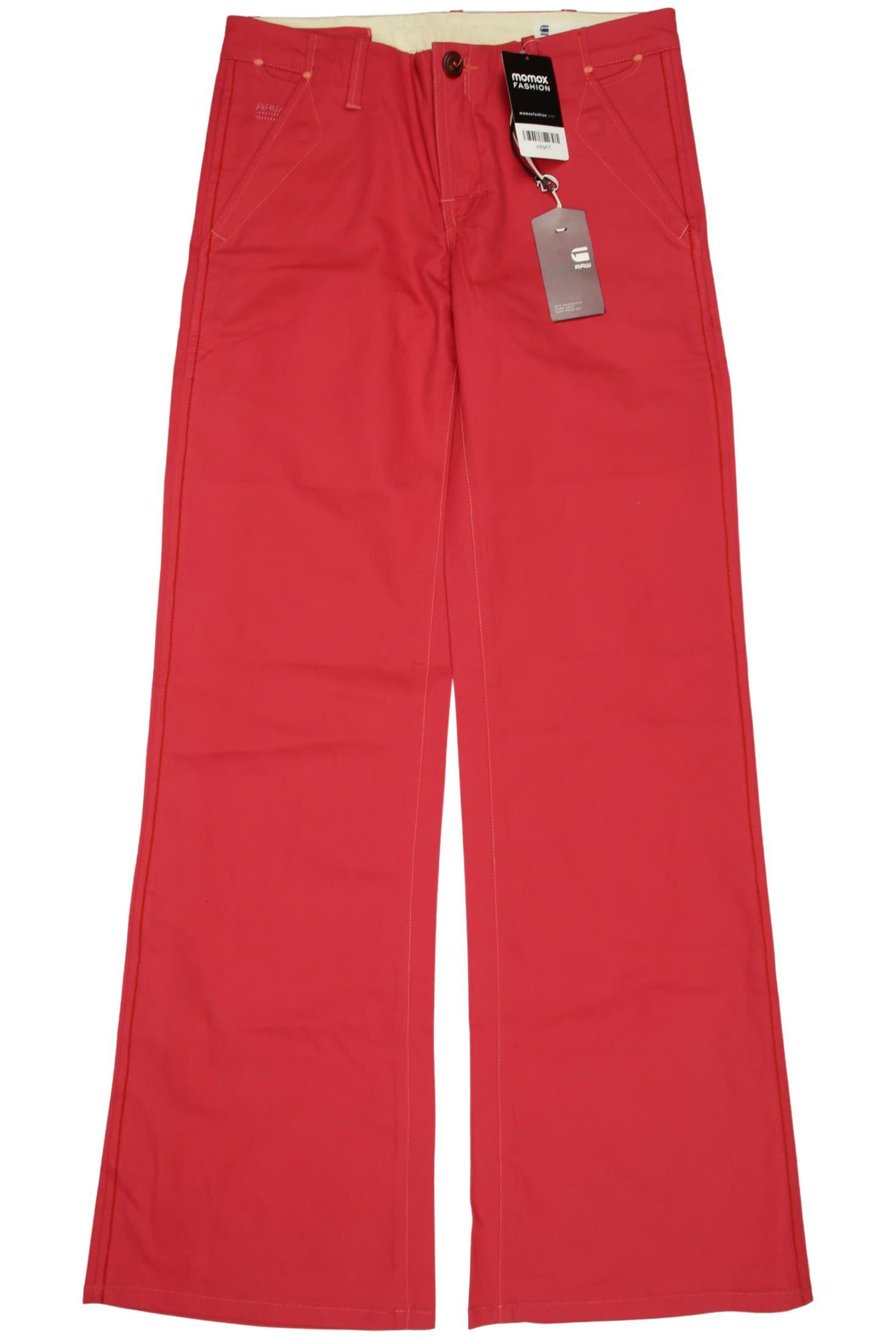 

G Star RAW Damen Stoffhose, rot, Gr. 26