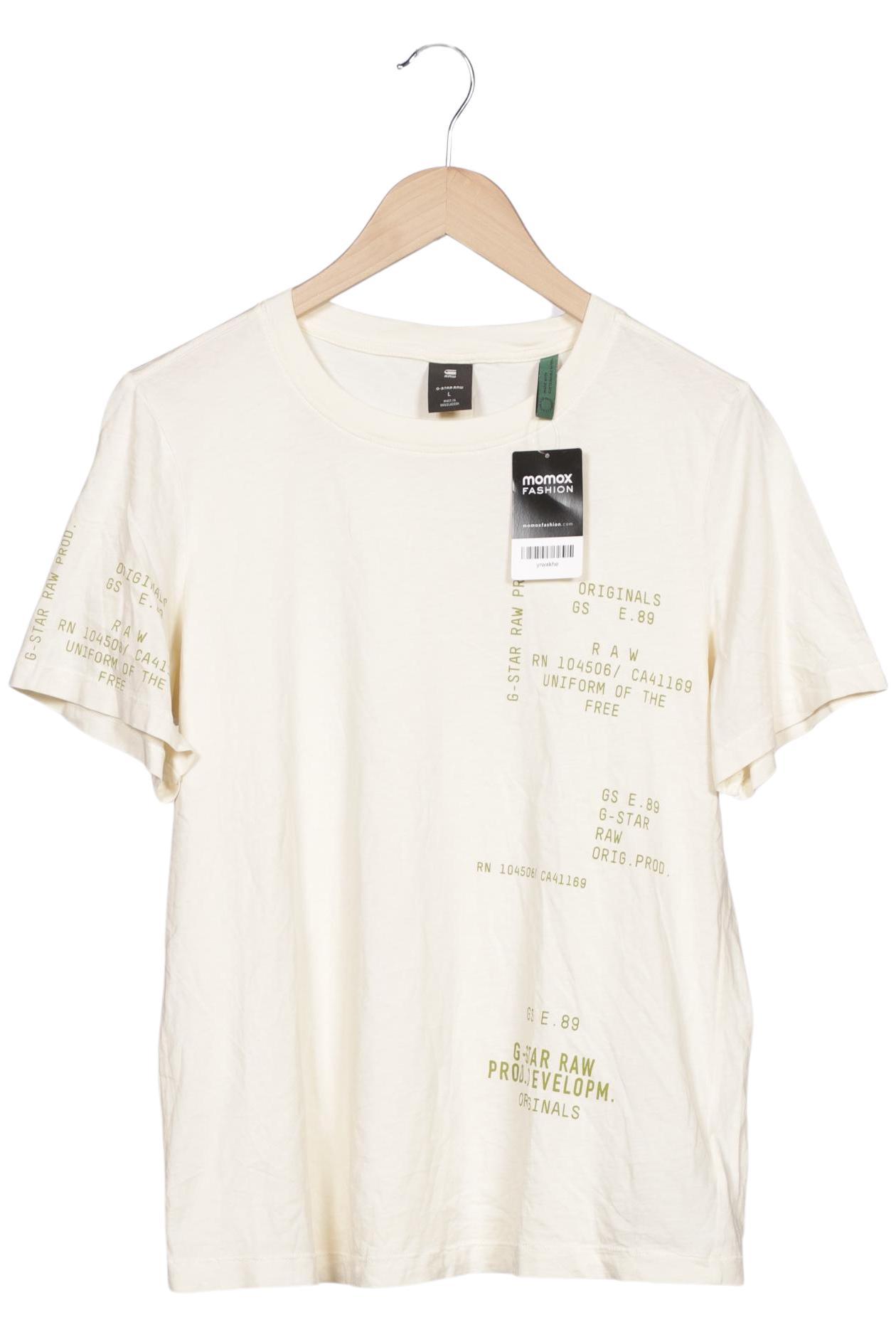

G Star RAW Damen T-Shirt, cremeweiß, Gr. 42