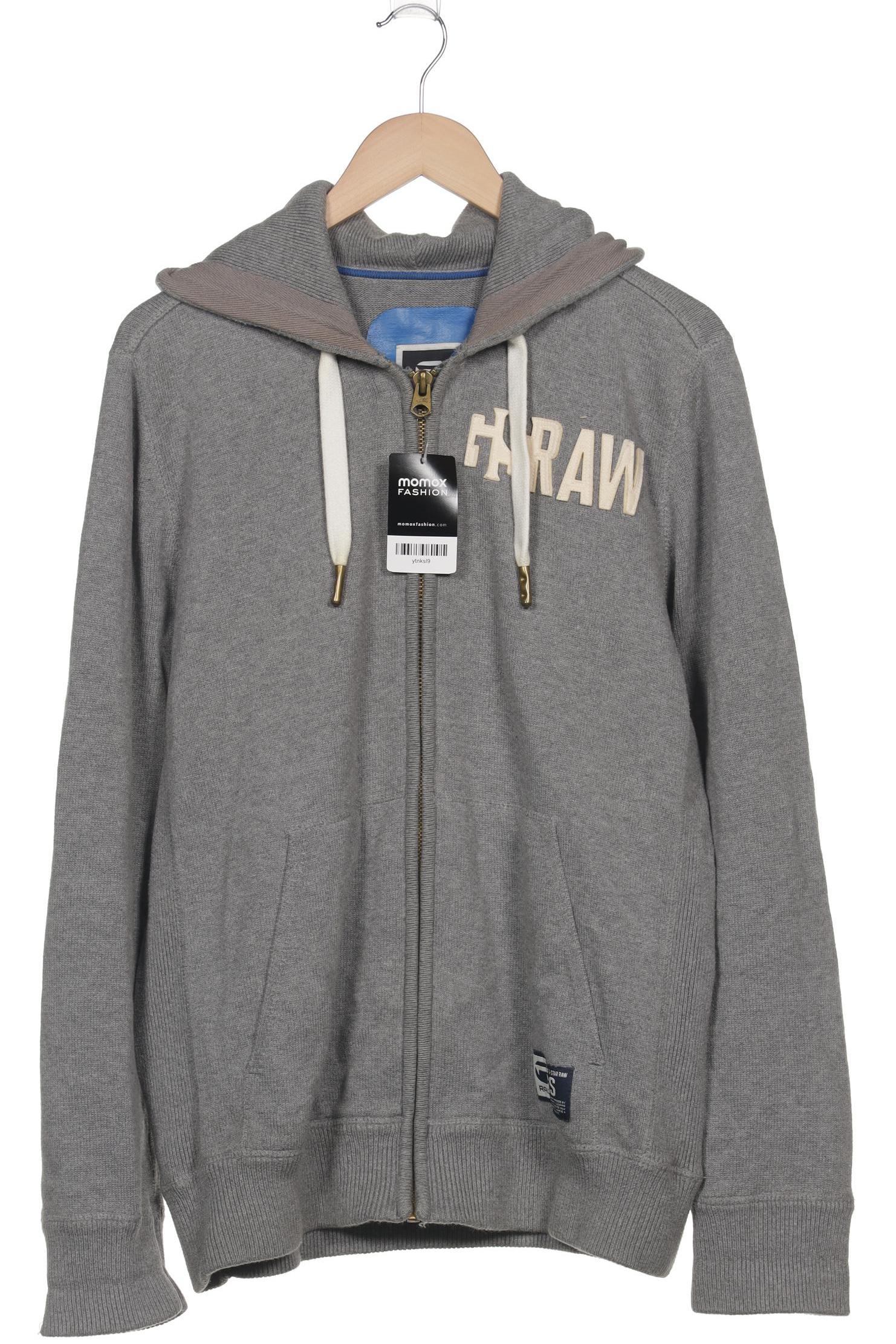 

G Star RAW Herren Kapuzenpullover, grau, Gr. 56