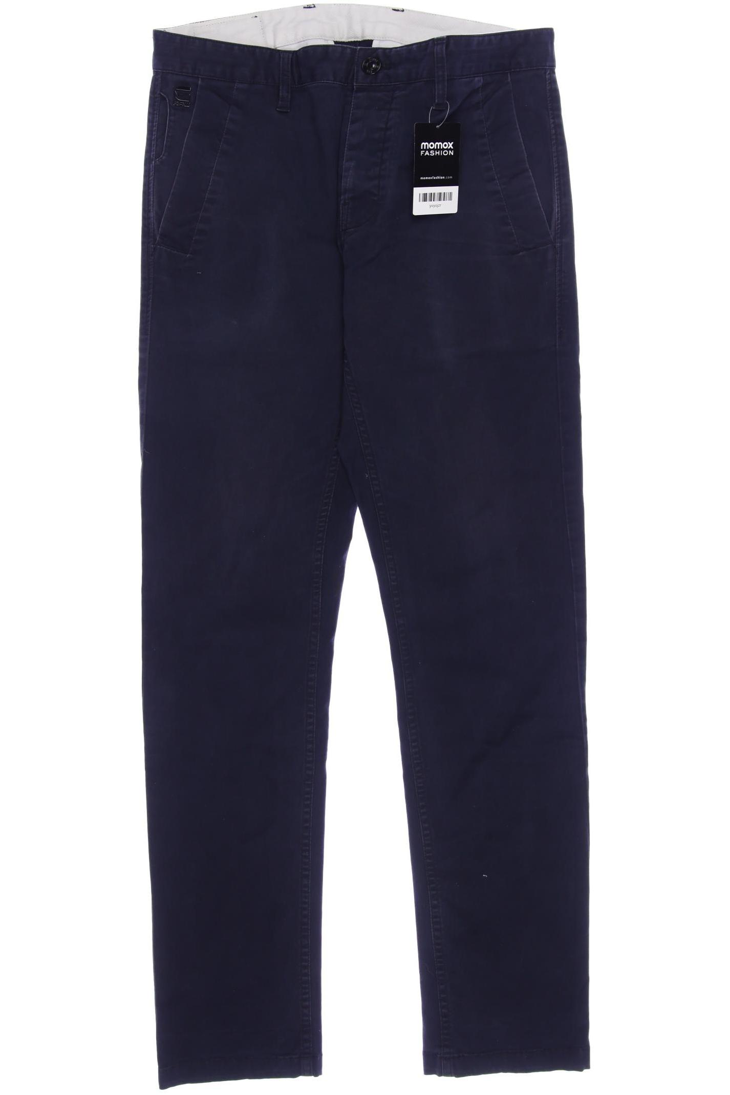 

G STAR RAW Herren Stoffhose, marineblau