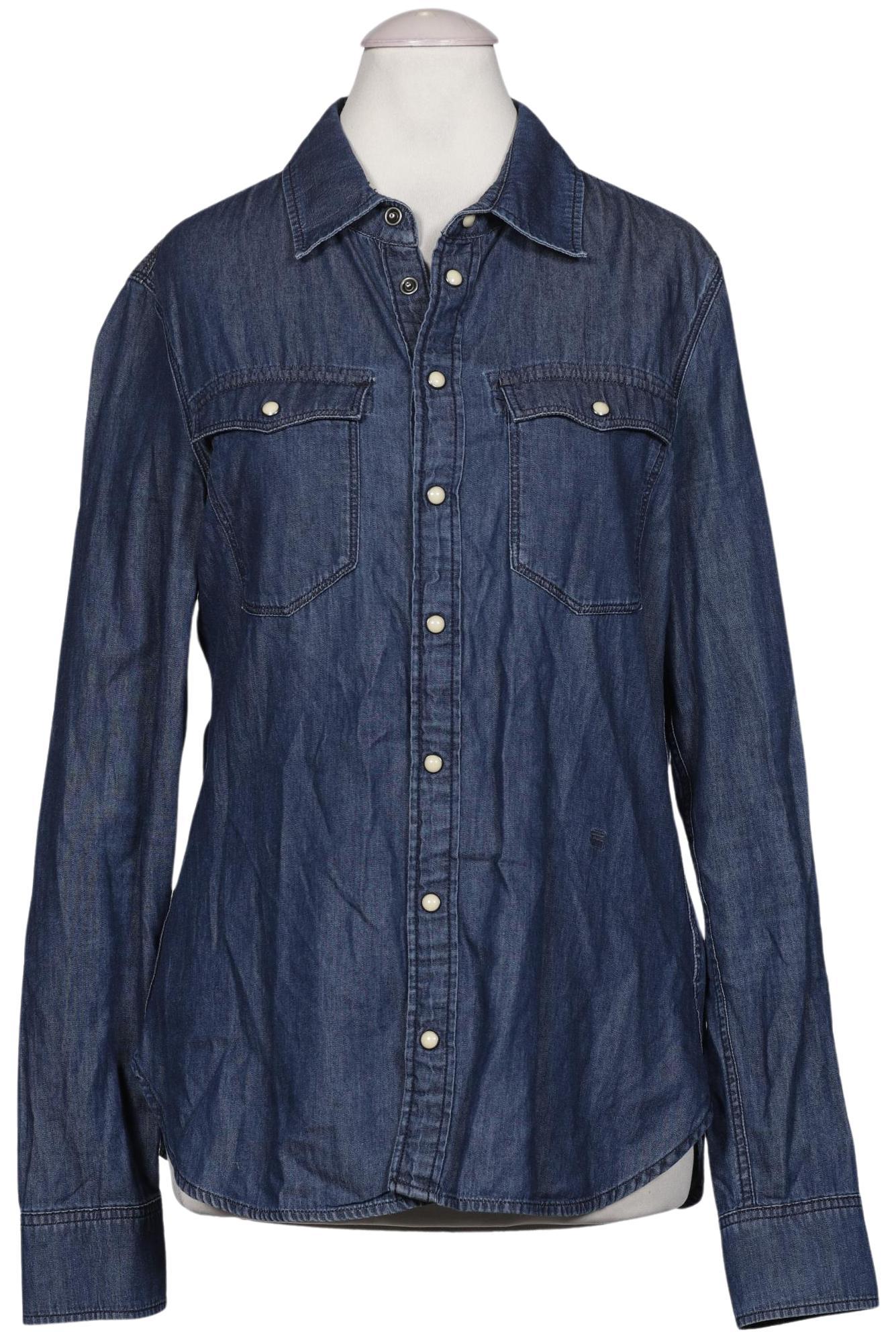 

G Star RAW Damen Bluse, blau, Gr. 36